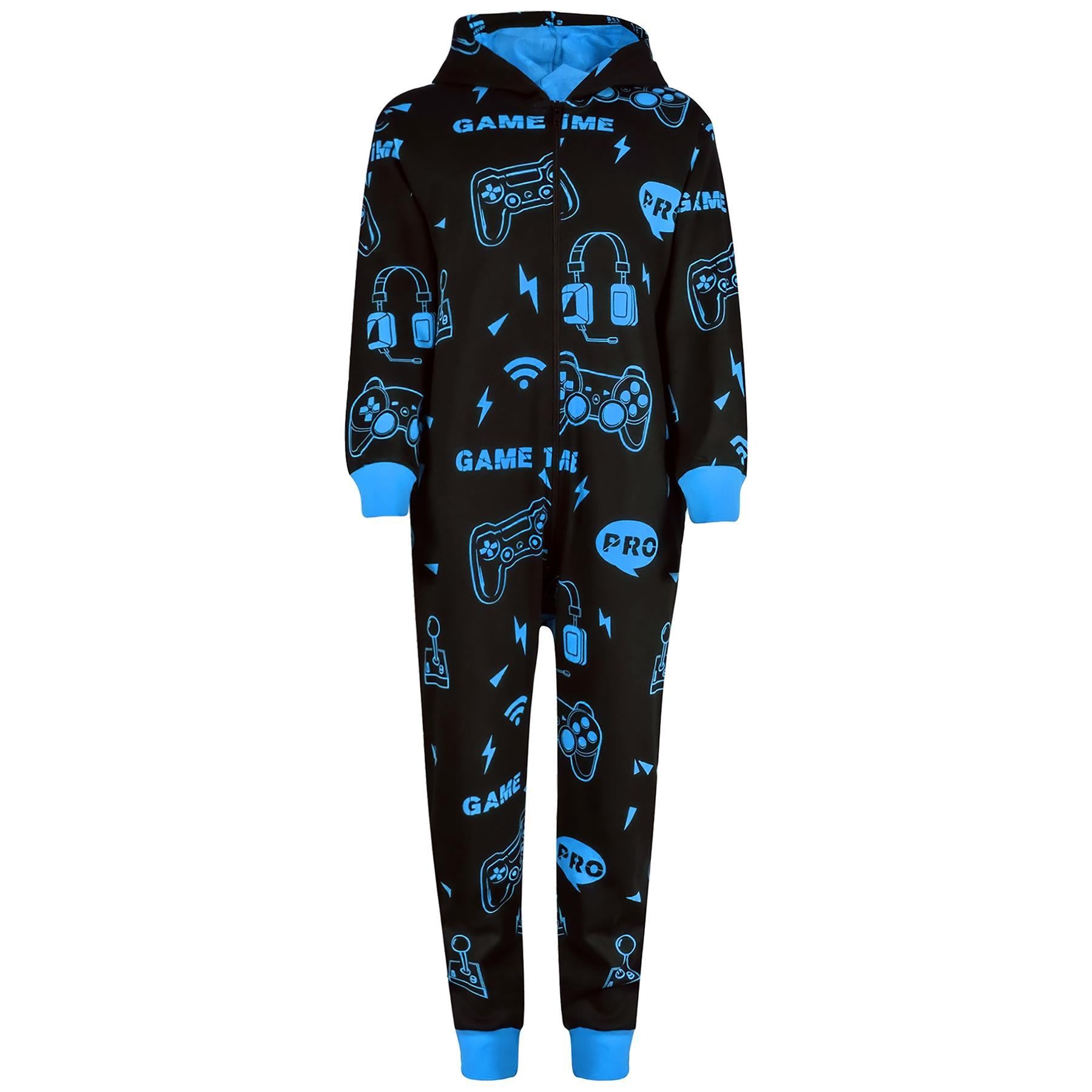 A2Z 4 Kids Girls Boys A2Z Onesie One Piece Game Time Outfit Pyjamas