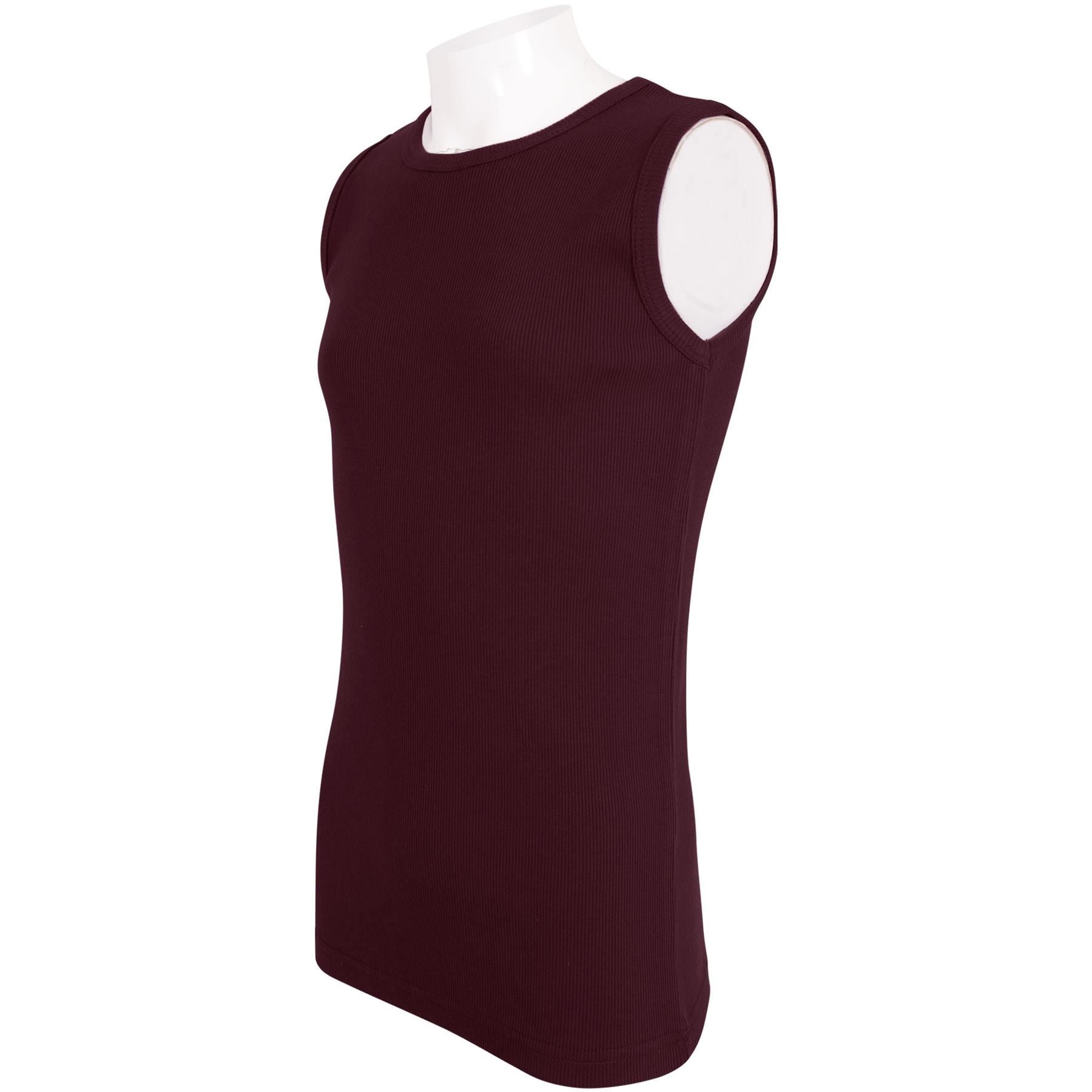 Kids Girls Boys Childrens Vest Top Tank Top Fitted 100% Rich Cotton 2-13 Years