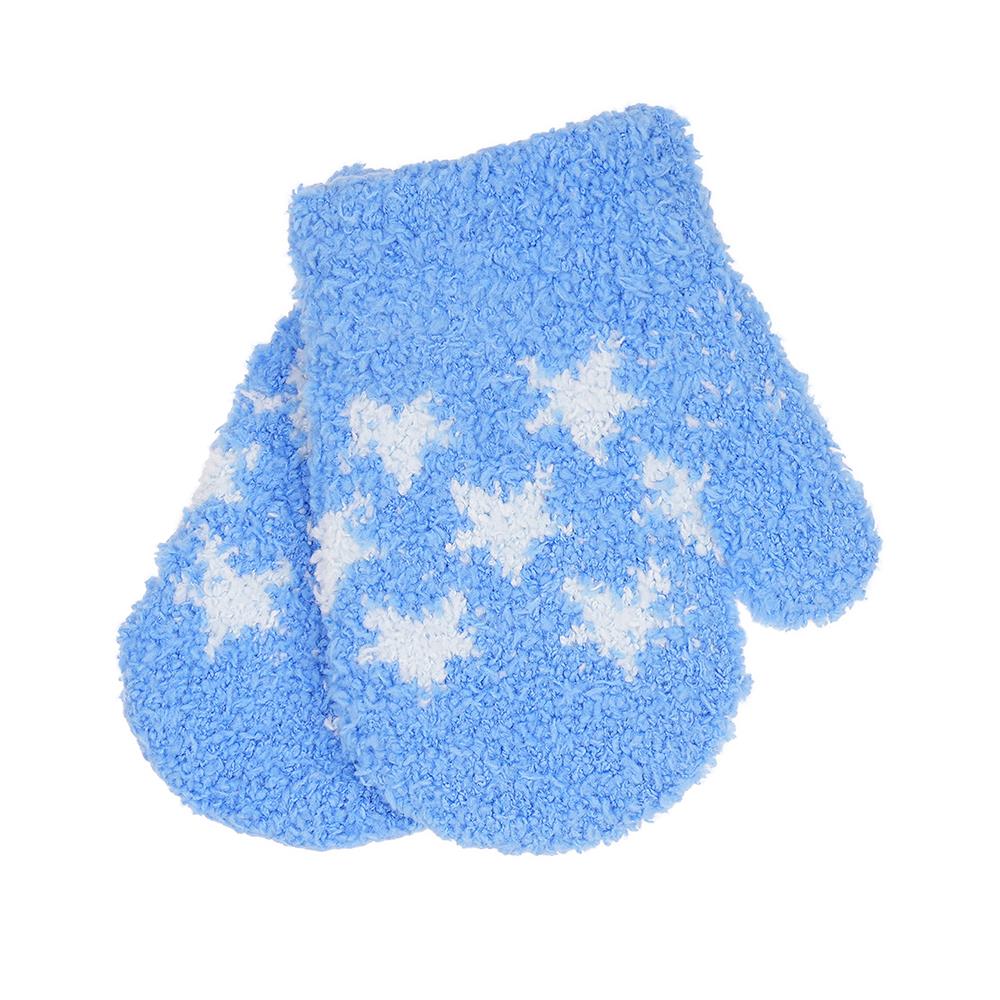 A2Z 4 Kids Baby 3 Pack Mittens Toddler Winter Warm Knitted Full Finger Gloves