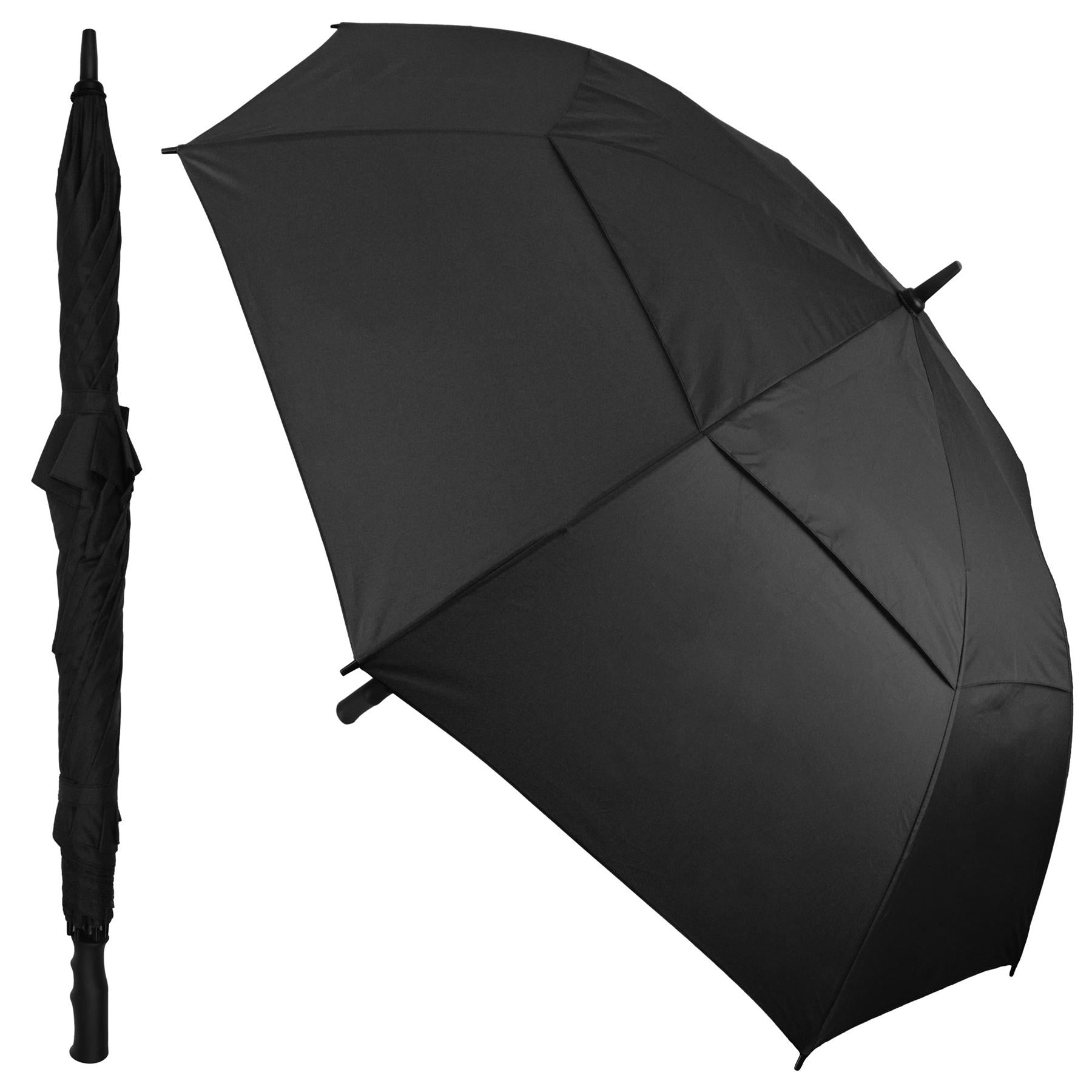 A2Z Golf Umbrella Super Deluxe Auto Open Wind Rain Resitant Double Vented Canopy