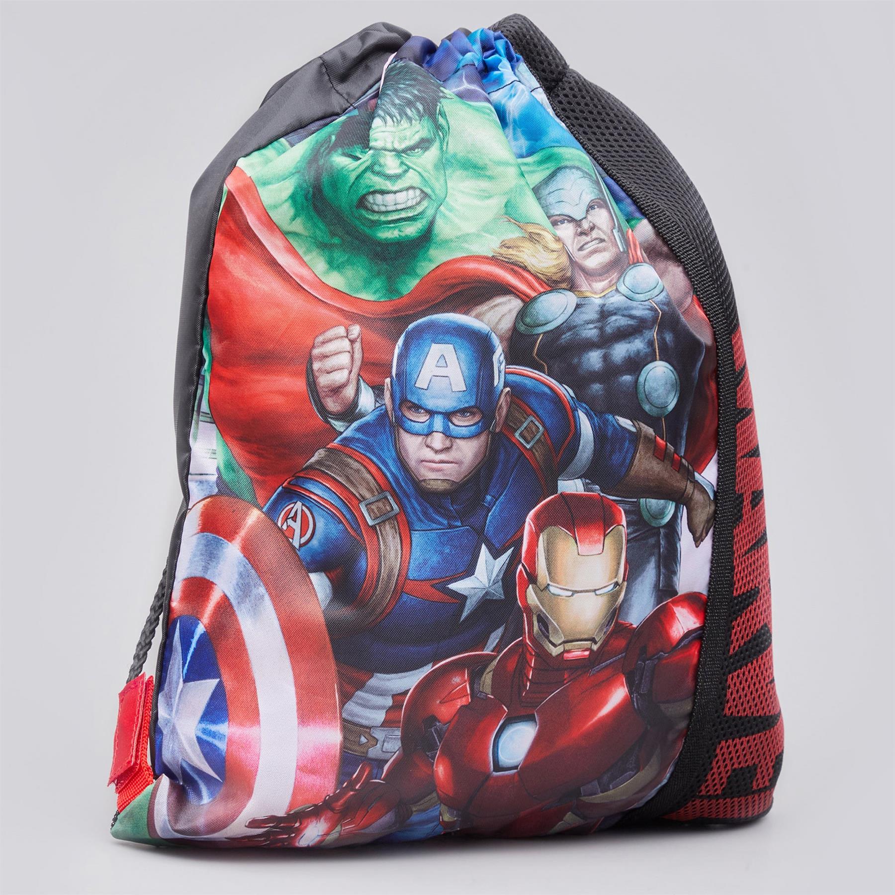 Kids Avengers Trainer Bag Officially Licensed School PE KIT Sports Gear Backpack