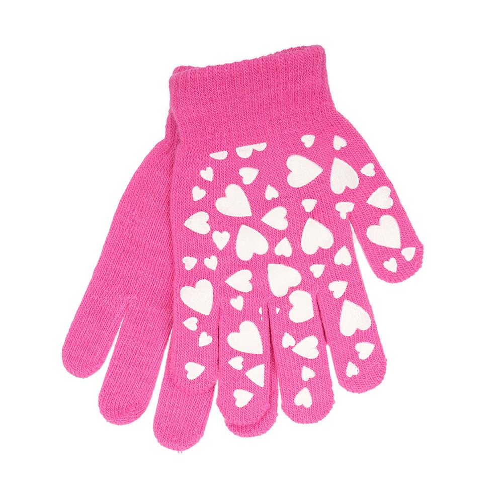 Kids Girls Gloves 3 Pack Glowing In The Dark Mittens Winter Warm Magic Gloves