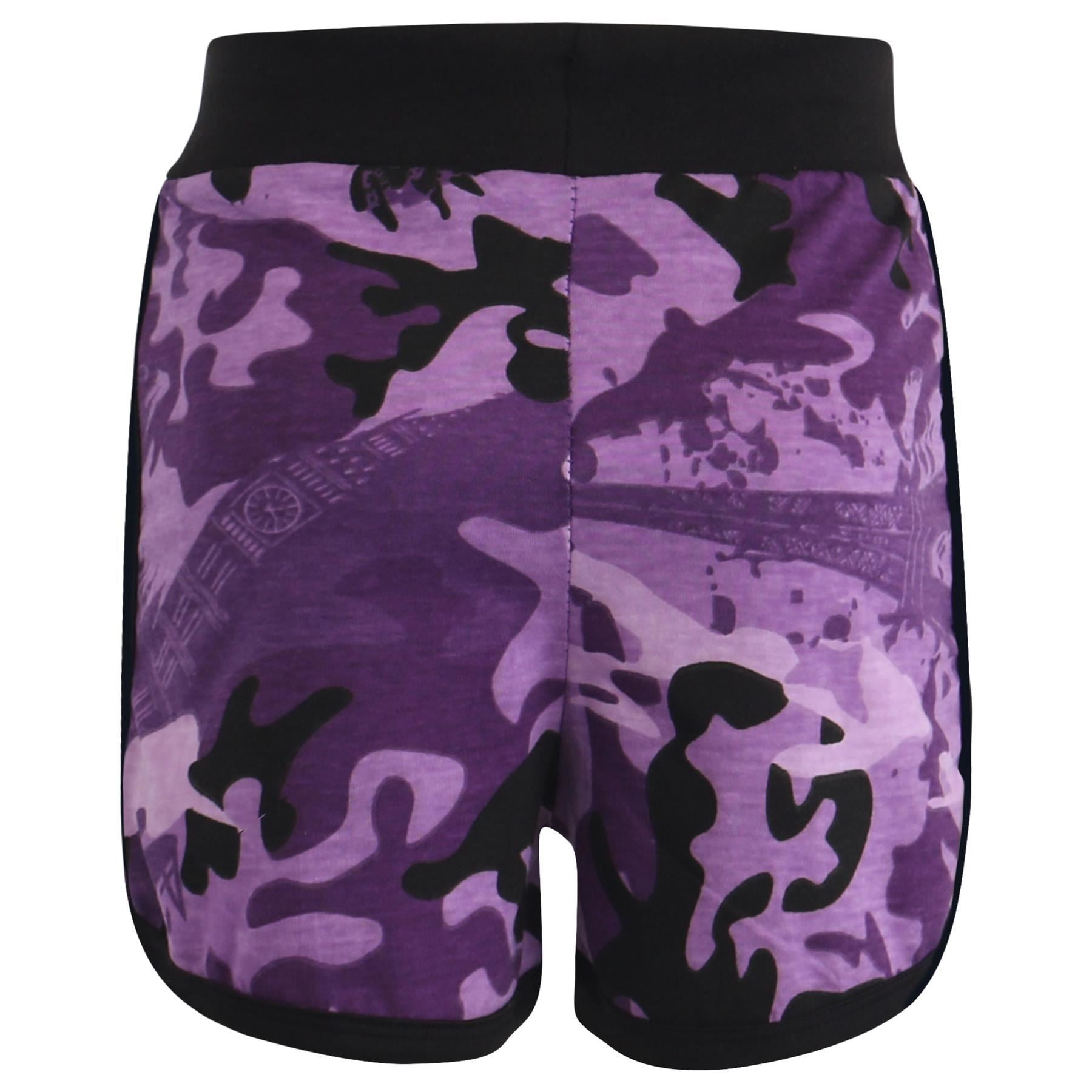 Kids Girls Shorts 100% Cotton Summer Shorts Running Pants