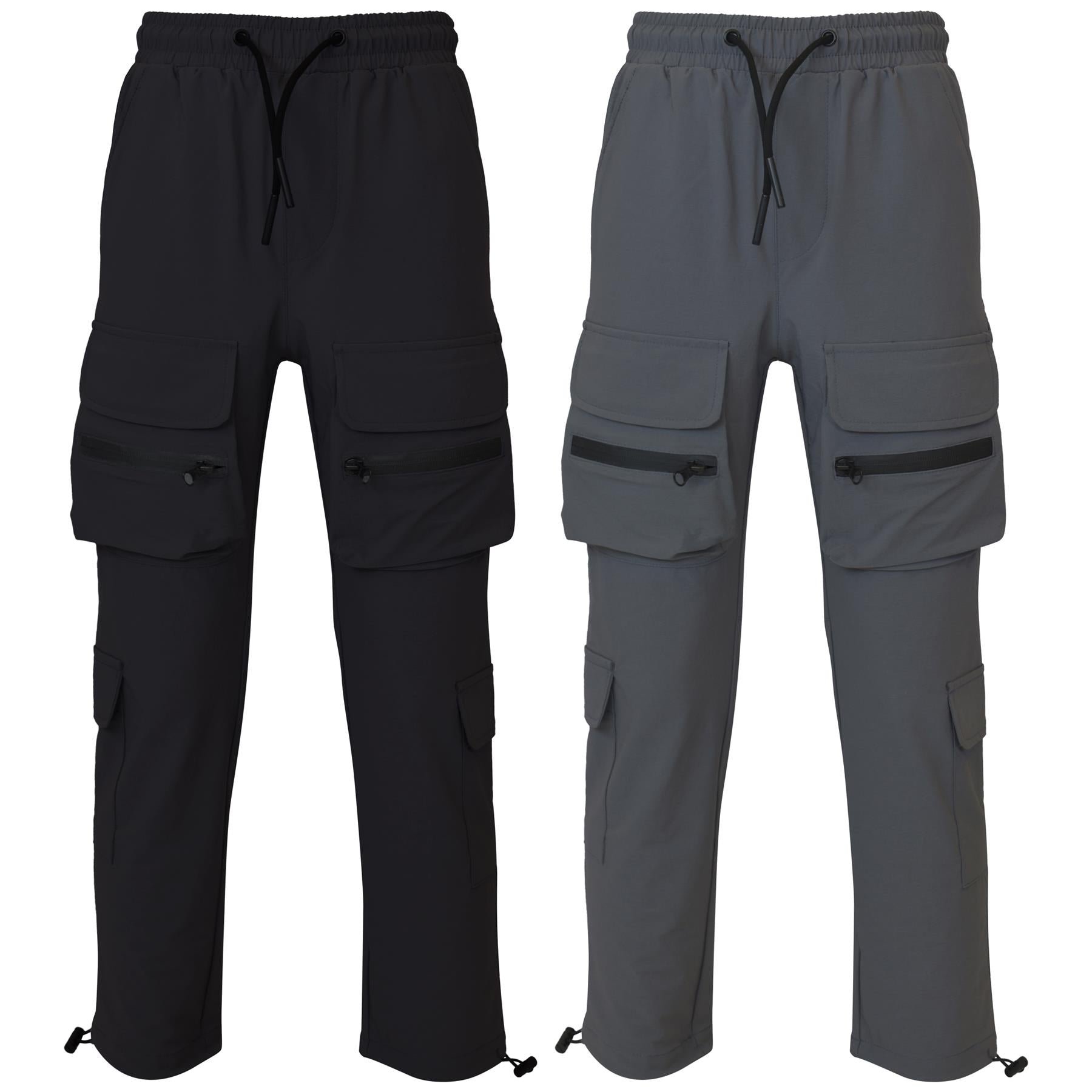 A2Z 4 Kids Boys Active Cargo Trousers Slim Comfortable Activewear Trouser Pants