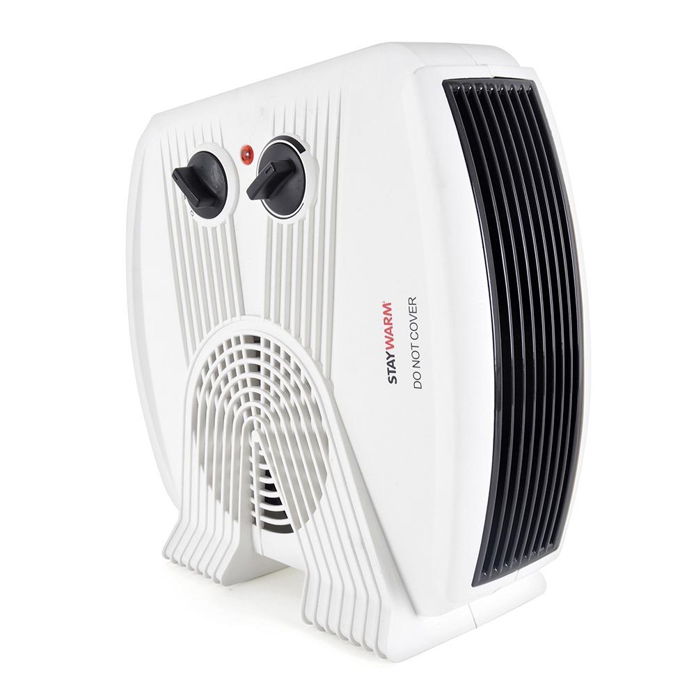 A2Z 3000w Upright and Flatbed Fan Heater with 2 Heat Settings Cool Blow Fan