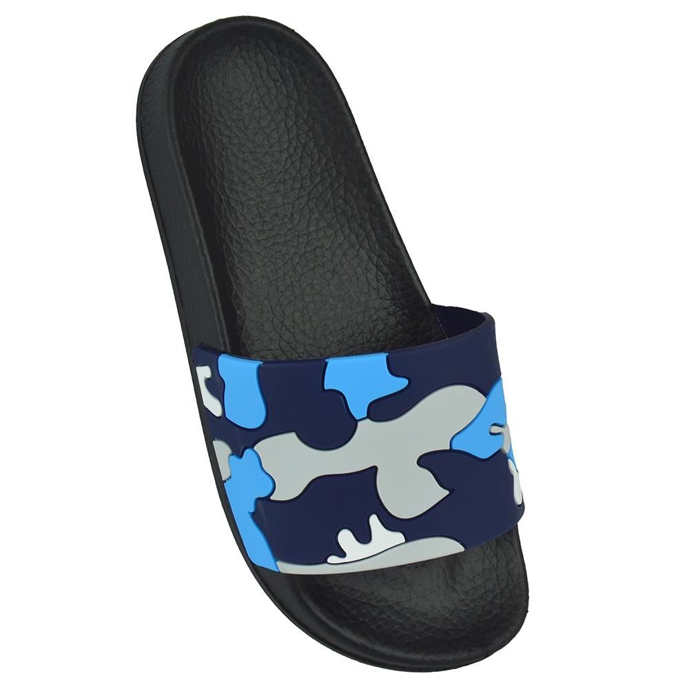 A2Z 4 Kids Boys Summer Pool Sliders Soft EVA Slide Sandals Swim Shoe Slippers