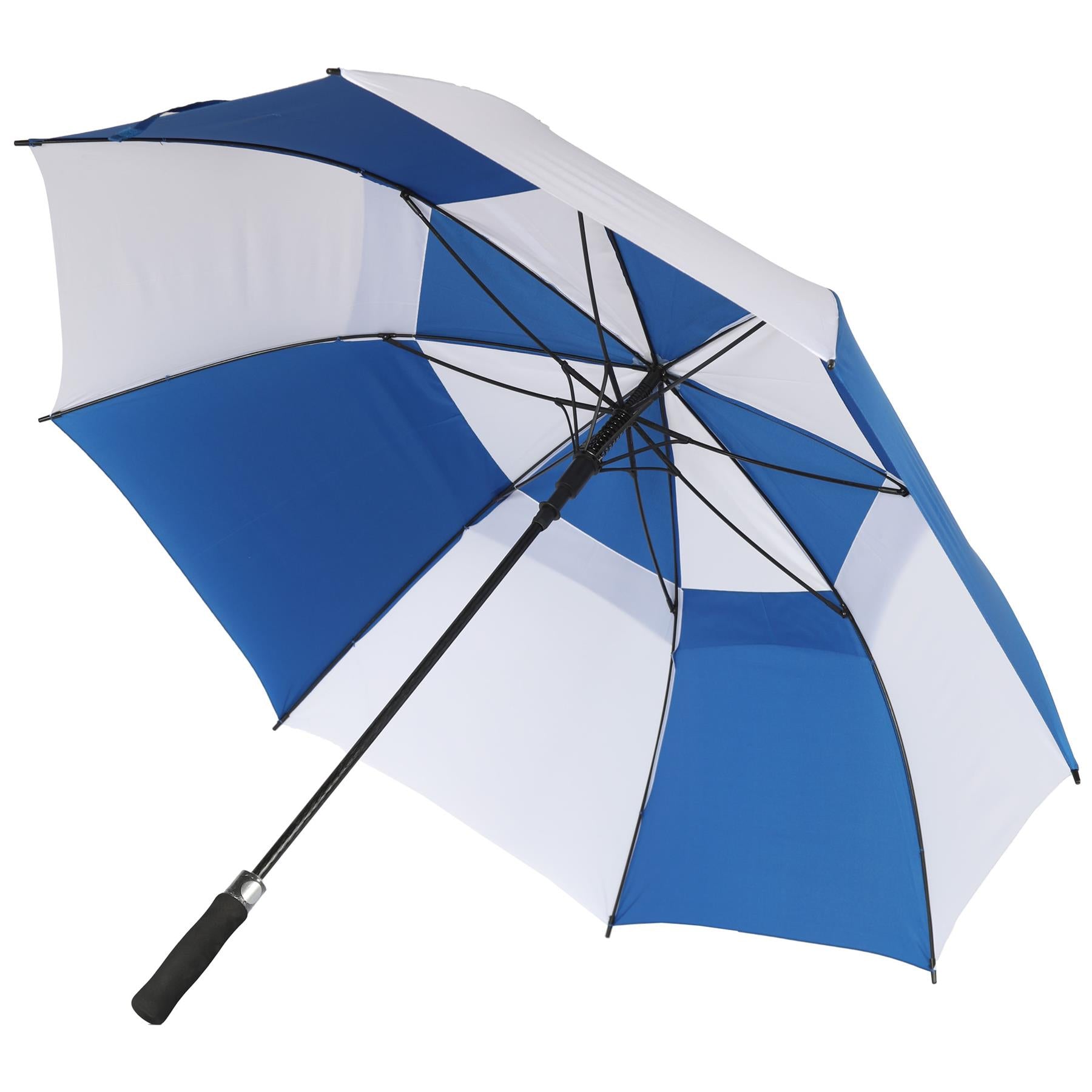 A2Z Golf Umbrella Auto Open Wind Rain Resitant 152cm Double Canopy Vented Brolly