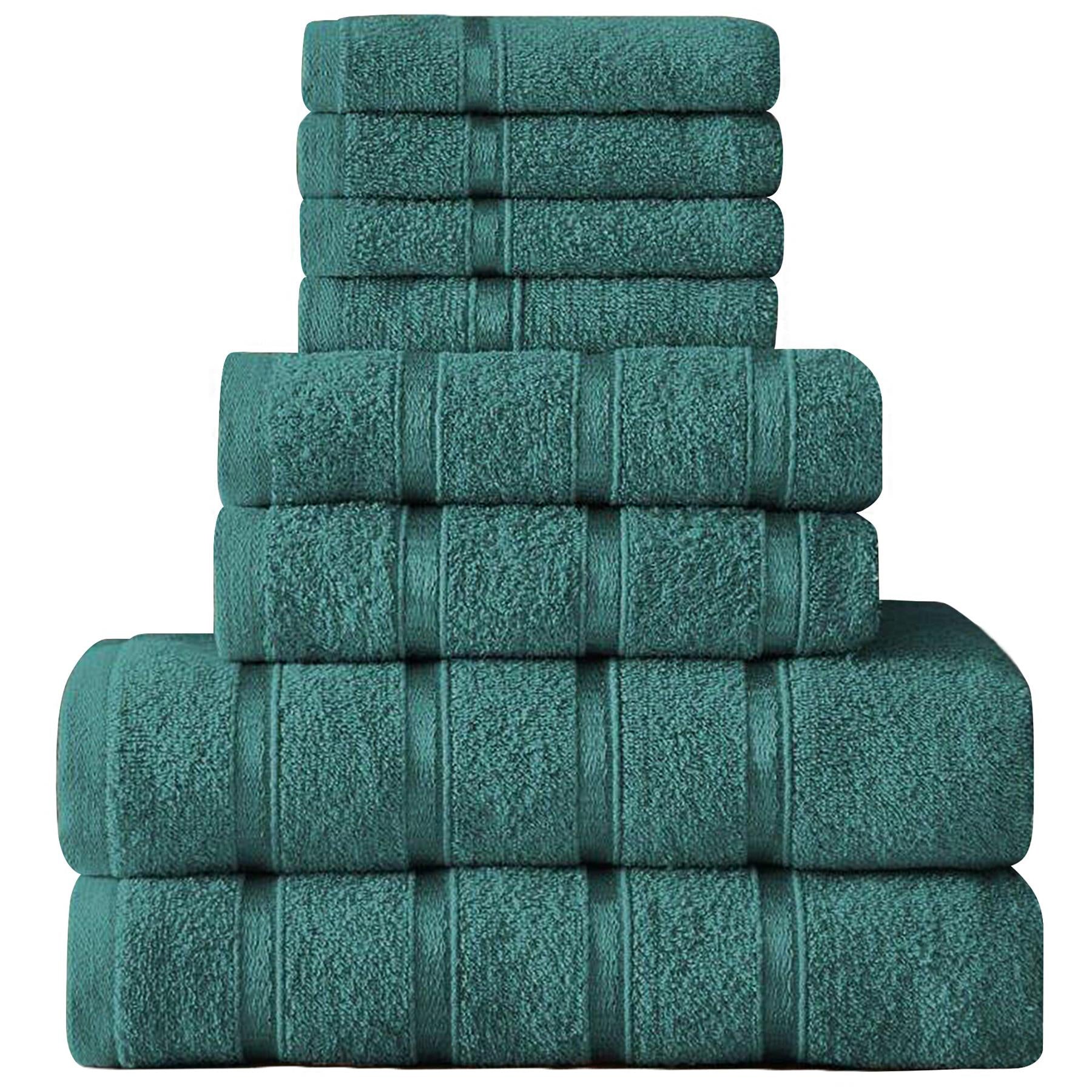 8 Piece Soft & Absorbent Towel Bale Set