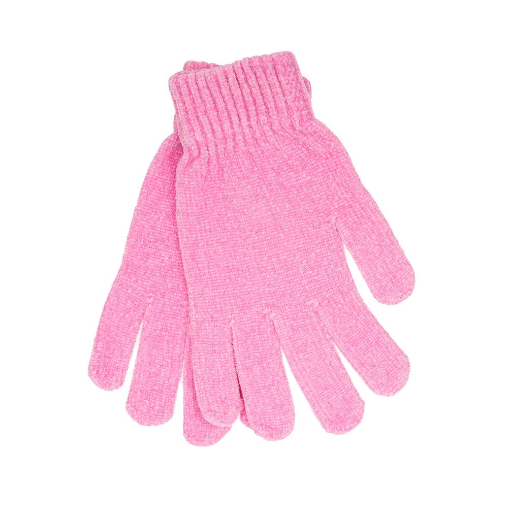 A2Z Ladies Gloves 4 Pack Women Winter Warm Chenille Gloves One Size Soft Mittens