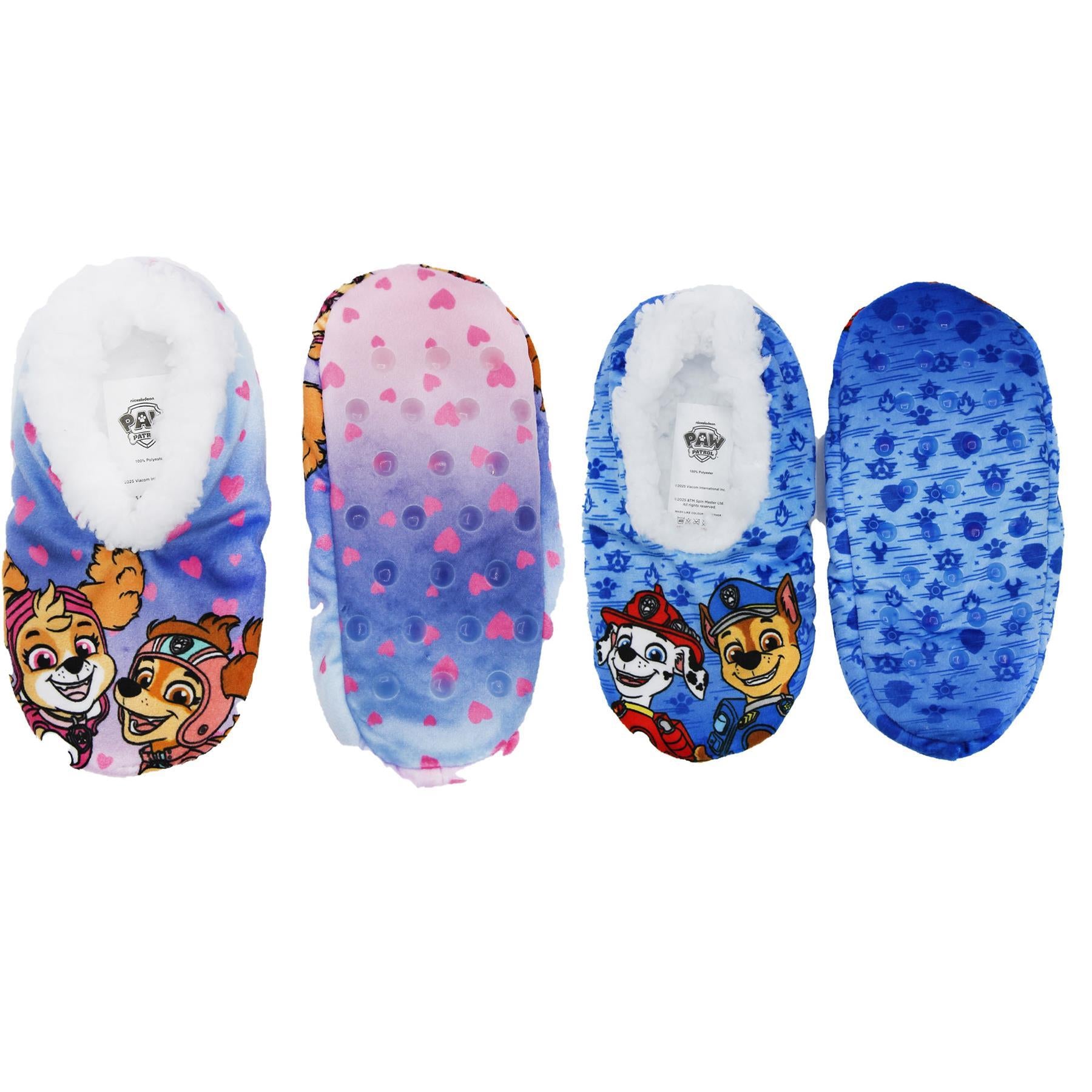 A2Z 4 Kids Officially Licensed Paw Patrol Boys Girls Slipperettes Warm Slippers