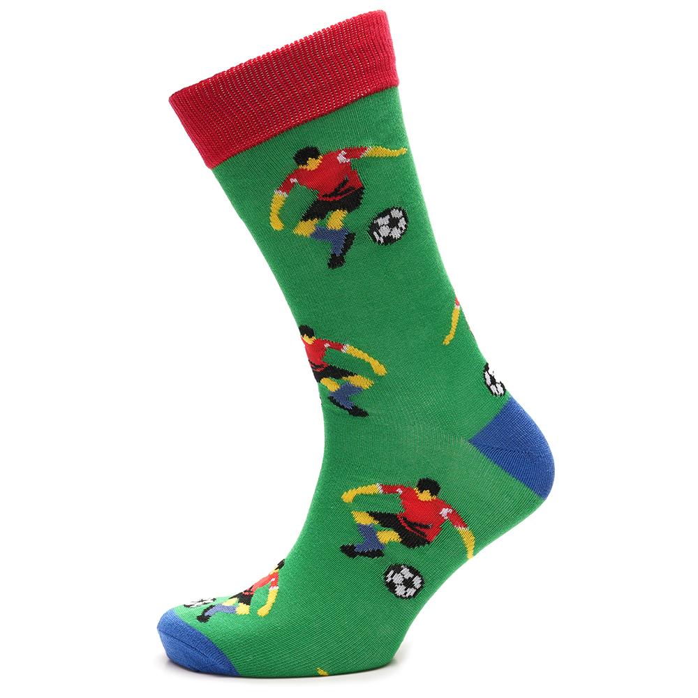 Mens 3 Pack Heel & Toe Design and Novelty Striped Spotty Football & Car Print