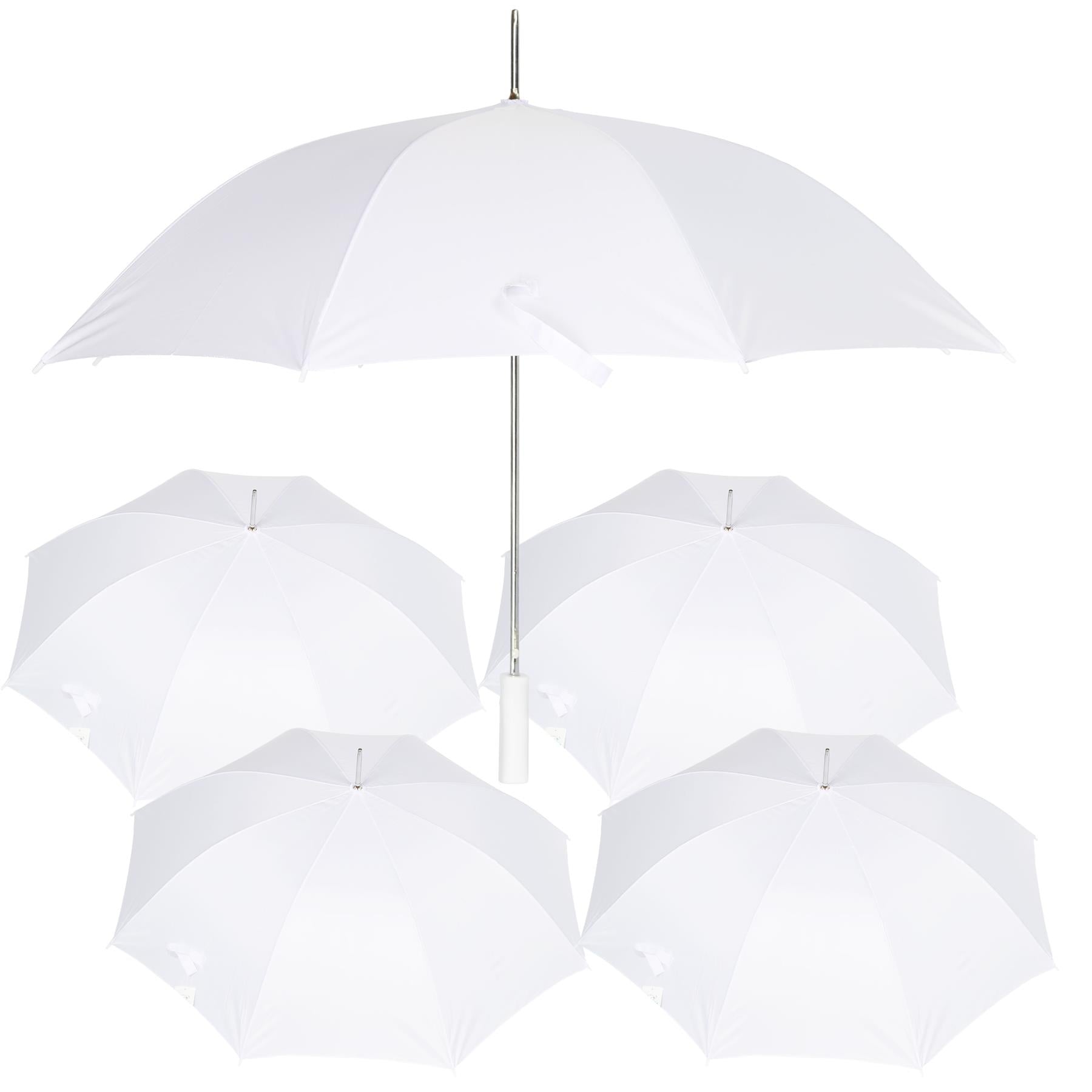 Wedding Umbrella 46" Auto Open Bridal Brolly Ideal For Photoshoot Outdoor Canopy