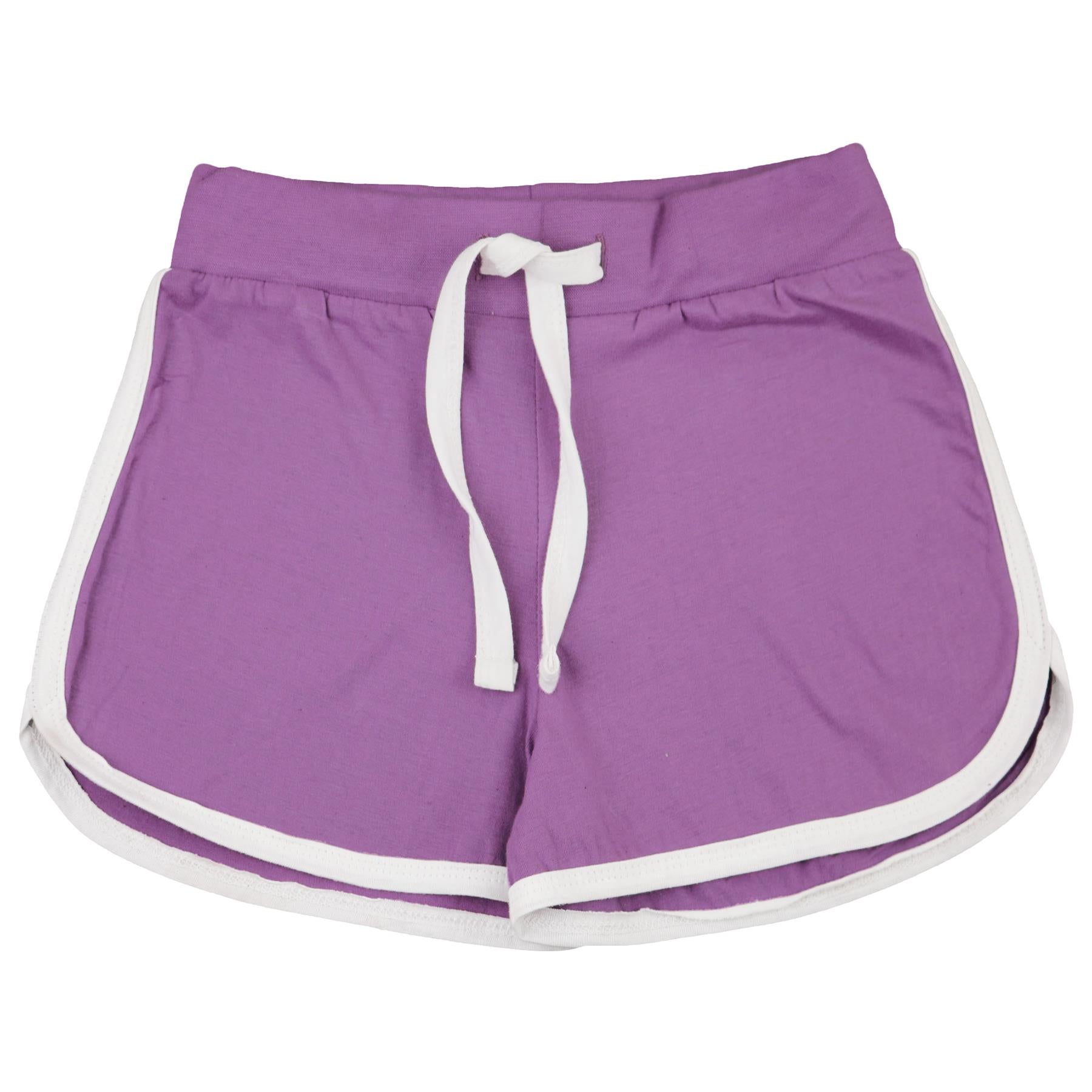 Kids Girls Shorts 100% Cotton Summer Shorts Running Pants