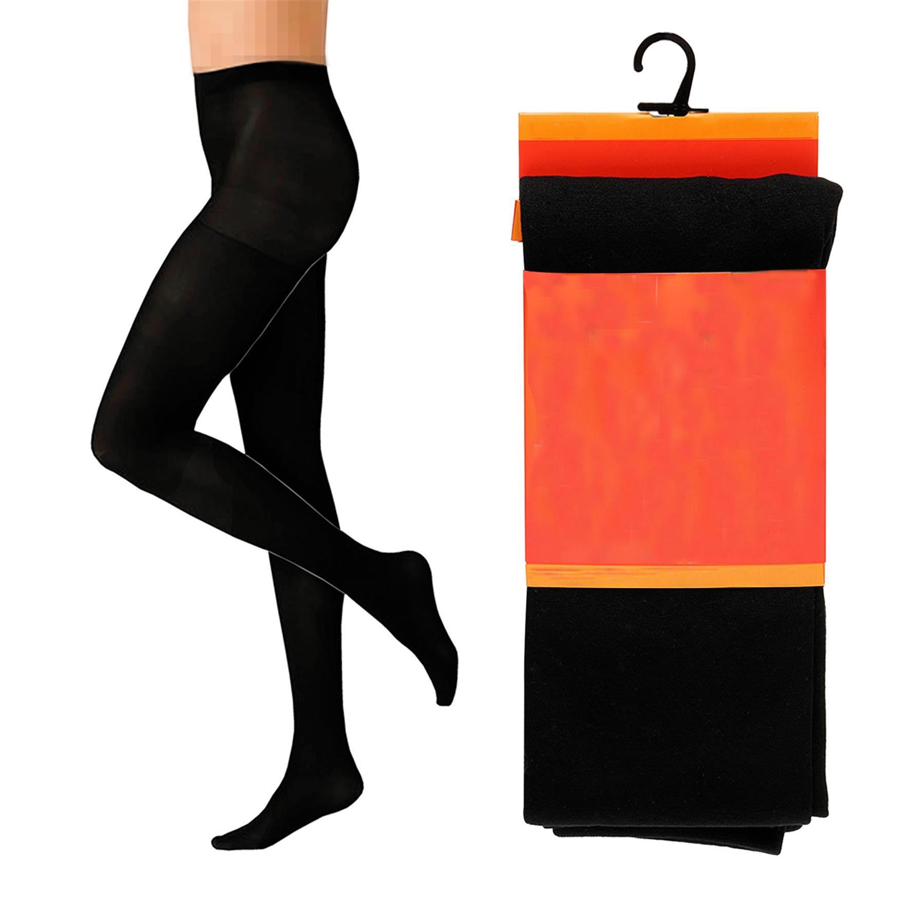 A2Z Ladies 3 Pack Thermal Legging Teenage High School Elasticated Winter Legging