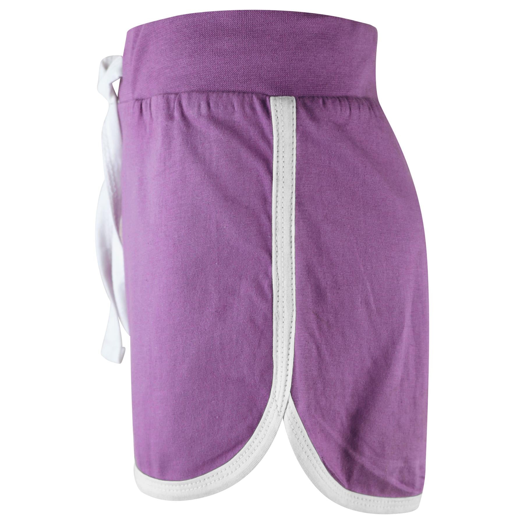 Kids Girls Shorts 100% Cotton Summer Shorts Running Pants