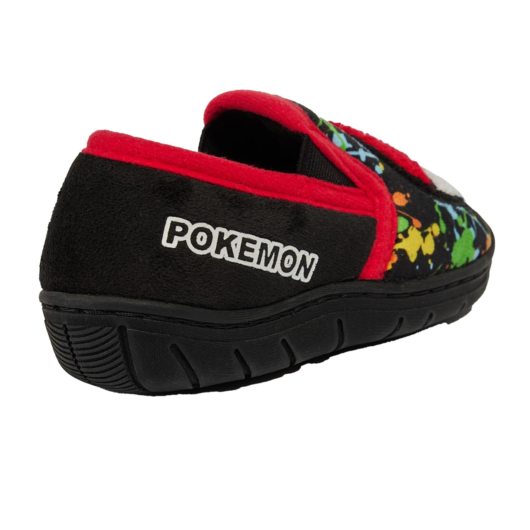 Kids Boys Slippers Pokemon Officially Licensed Pokeball Slippers Cozy Shoes