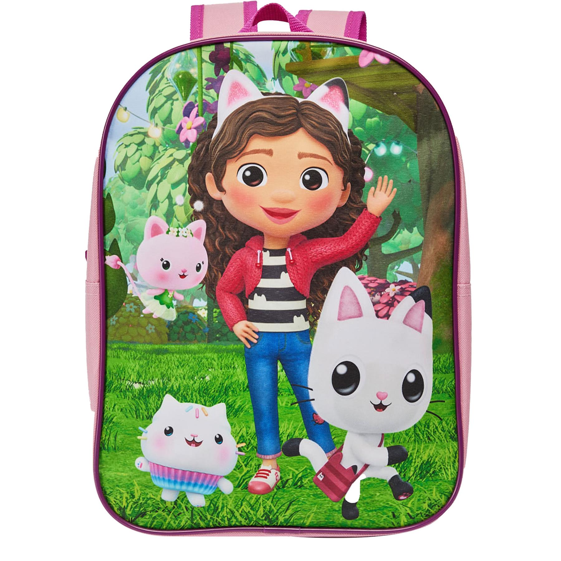 Kids Girls Gabbys Doll House Backpack Officially Licensed Nursery School PE KIT