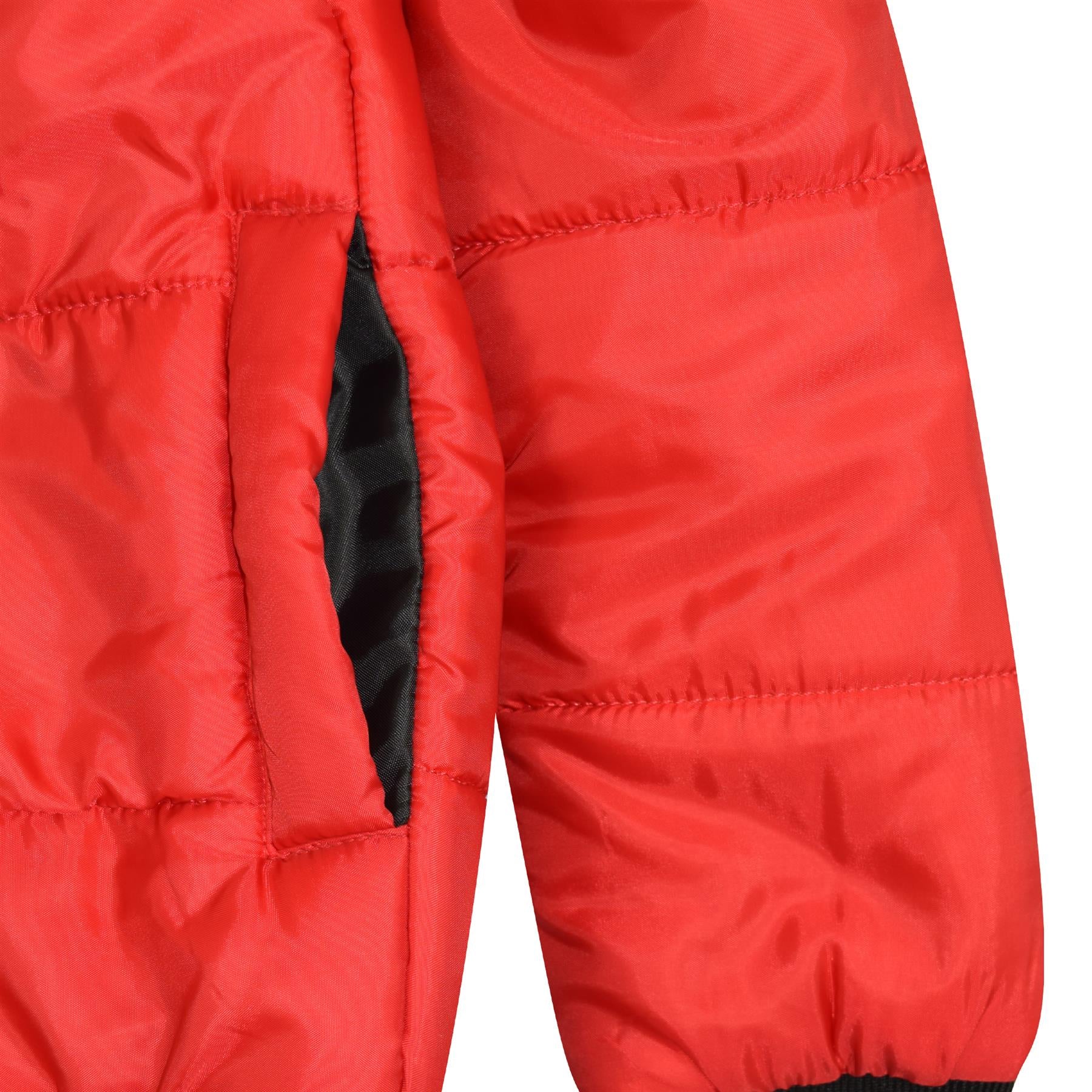 Kids Bomber Jacket Lightweight Puffer Coat School Fashion For Girls Boys 5-13 Yr