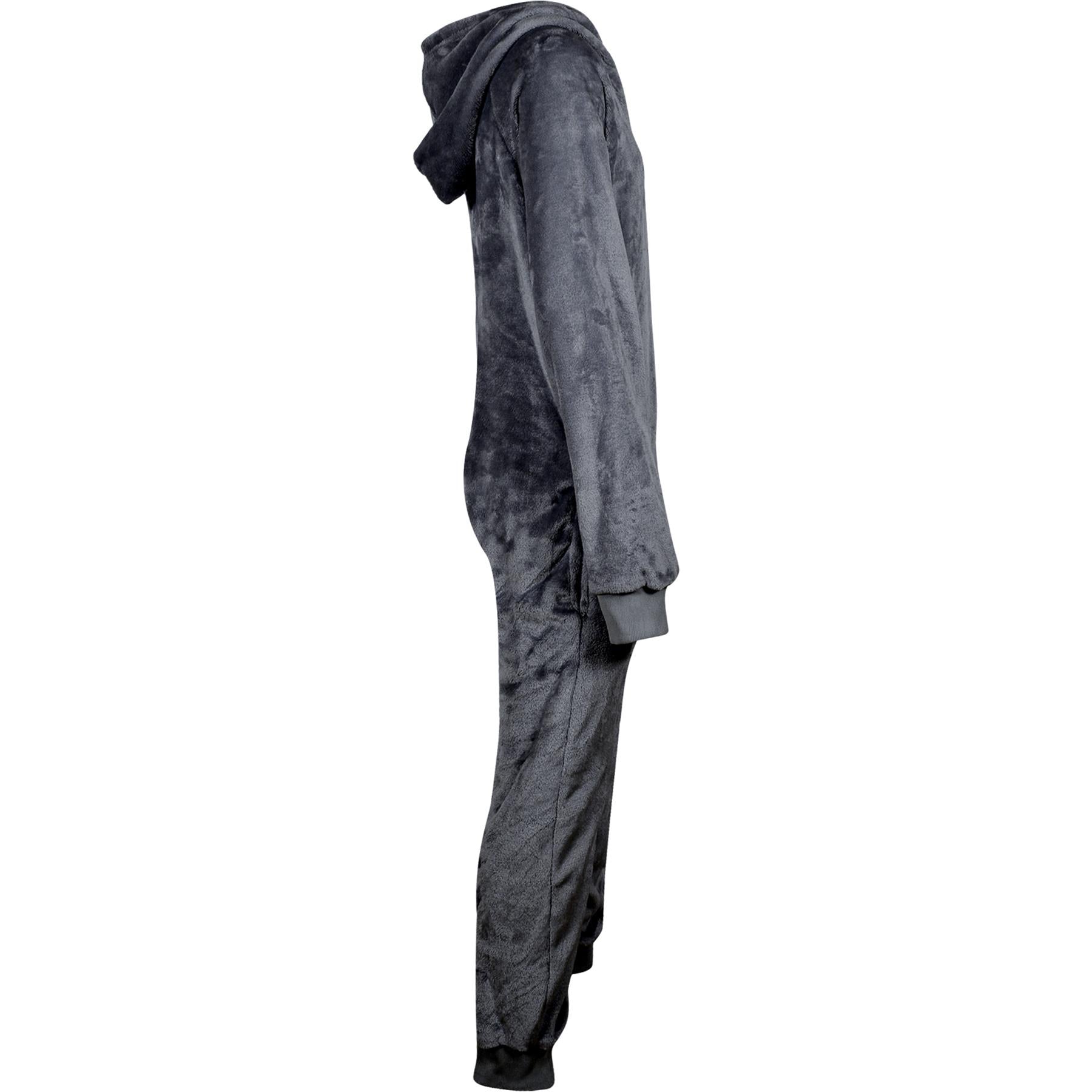 A2Z 4 Kids Girls Boys Plain Fleece Hooded Onesie Soft Comfortable for Children