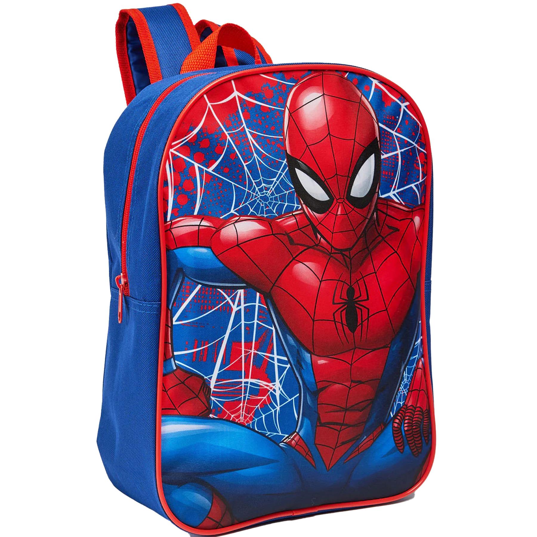 Kids Spiderman Backpack Officially Licensed Back To School Nursery Rucksack Bag