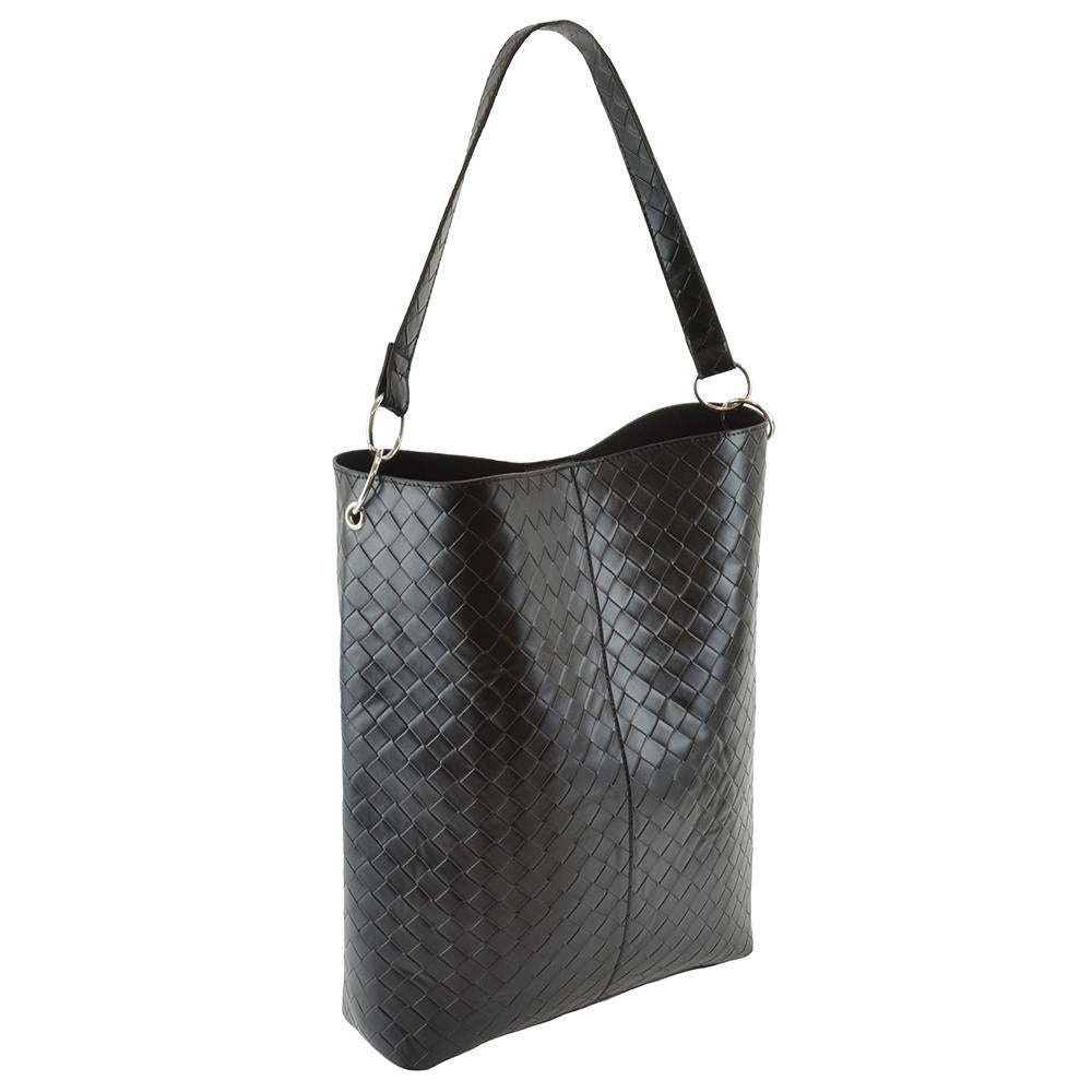 A2Z Womens PU Textured Pattern Tote Bag Casual Fashionable Ladies Shoulder Bag