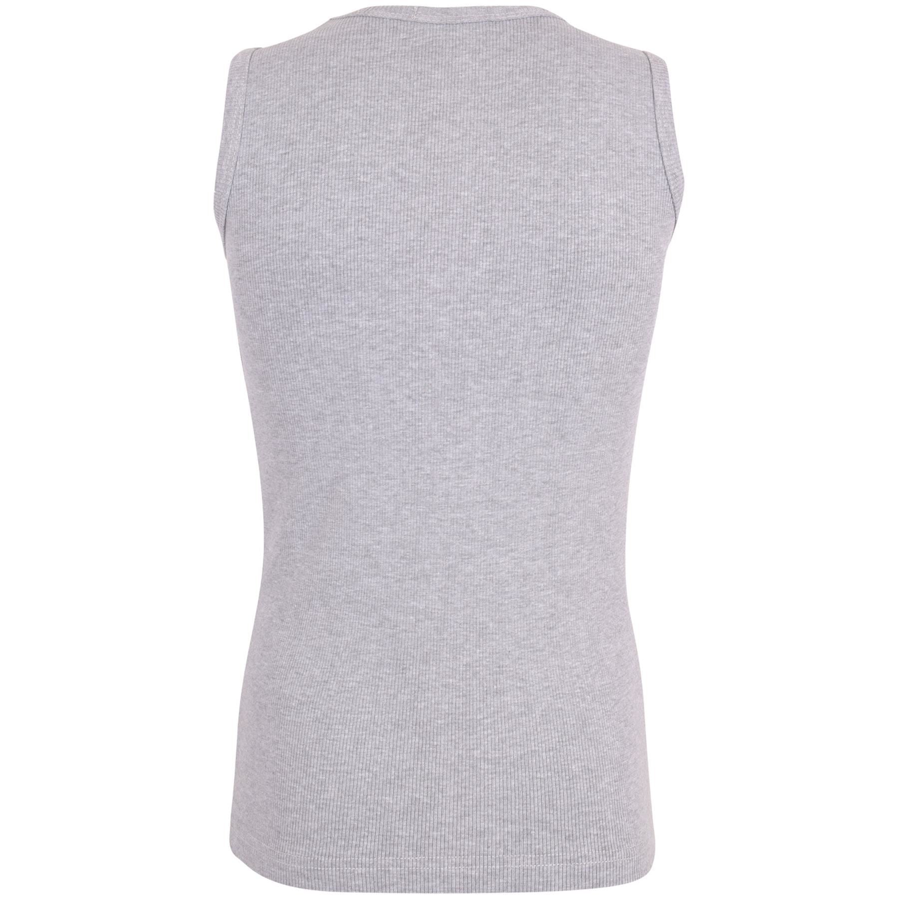 Kids Girls Ribbed Vest Top 100% Thick Cotton Fashion Tank Tops T Shirt 2-13 Year