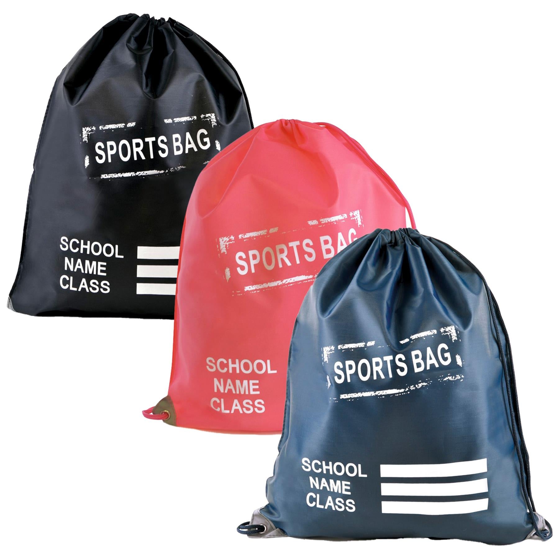 A2Z 4 Kids Girls Boys Sports School Bag Swimming Beach Bags Pump Rucksack PE Kit