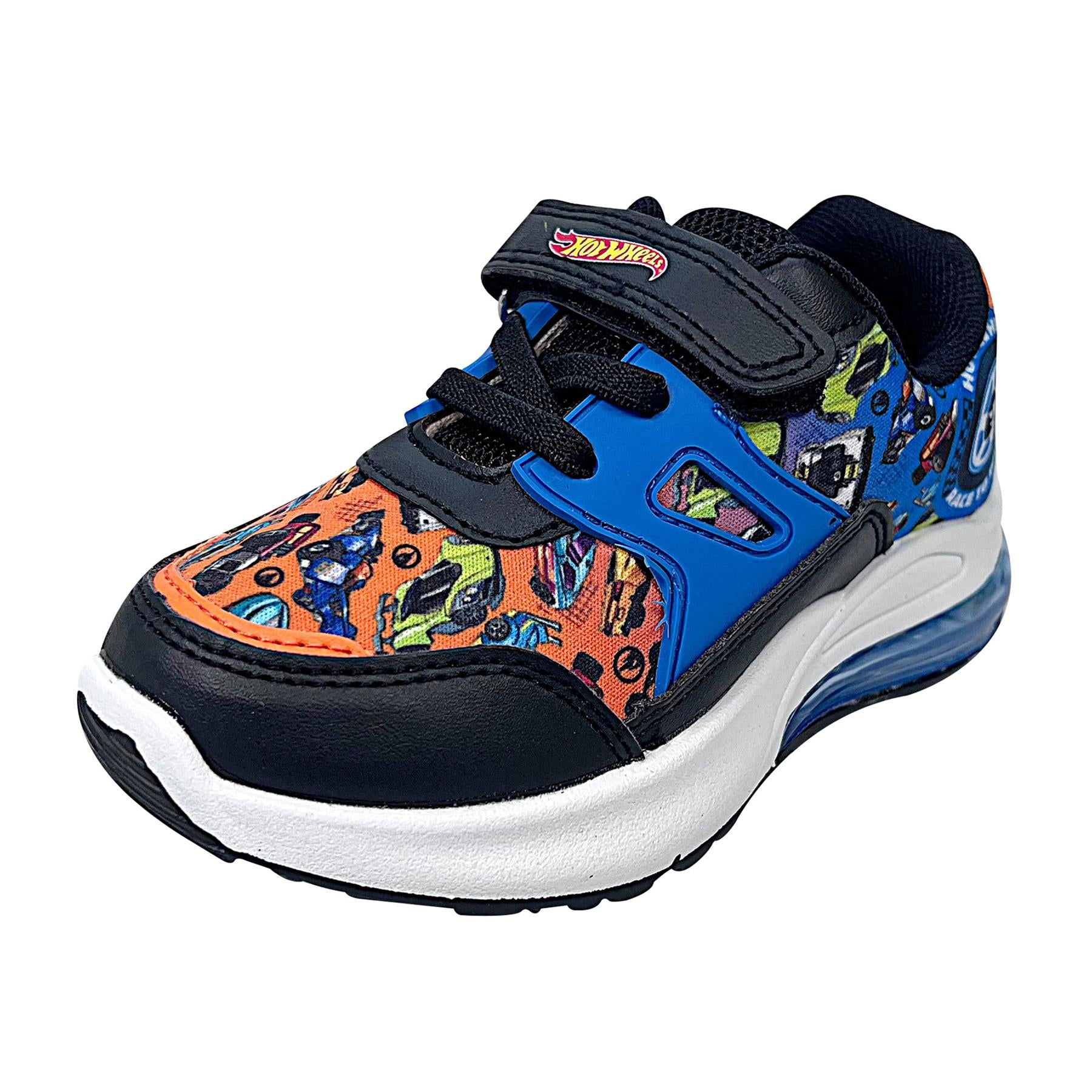 Kids Hot Wheels Light-Up Trainers Officially Licensed Boys Sports Shoes Race Car