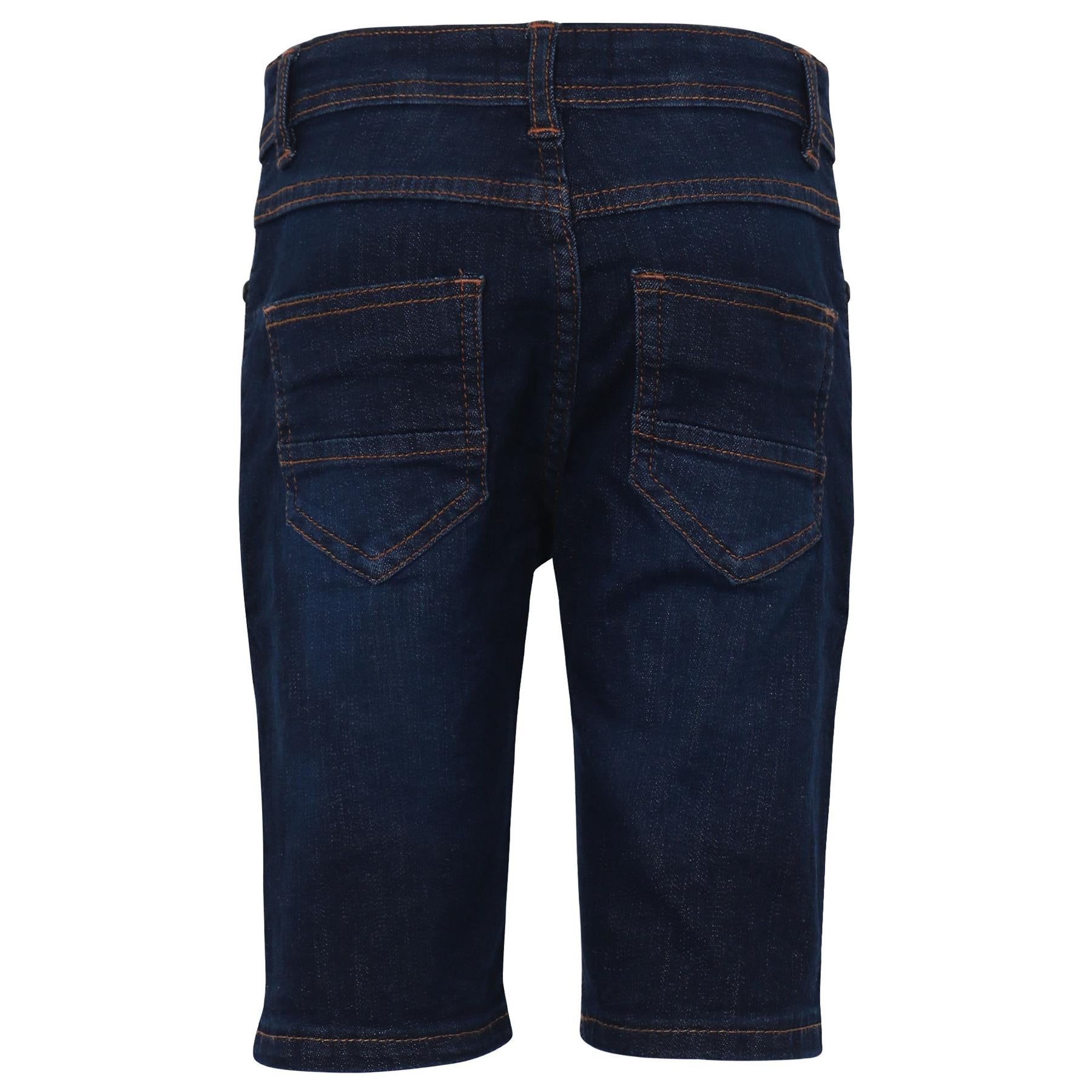 Kids Boys Bermuda Denim Shorts Comfort Stretch Trouser Pants