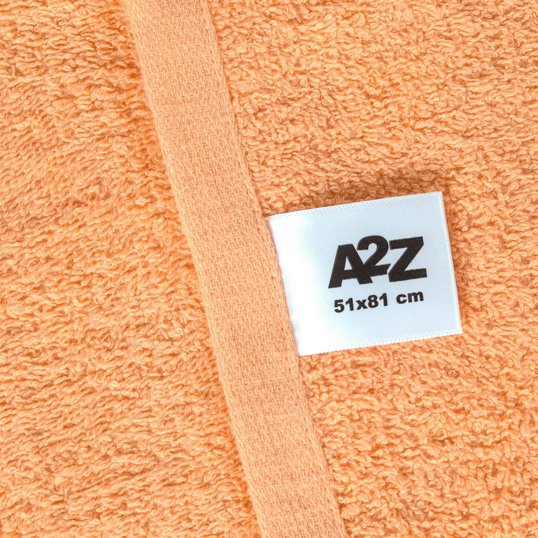 A2Z Luxurious 10 Piece Towel Bath Towel Soft and Absorbent Hand Towel Face Towel