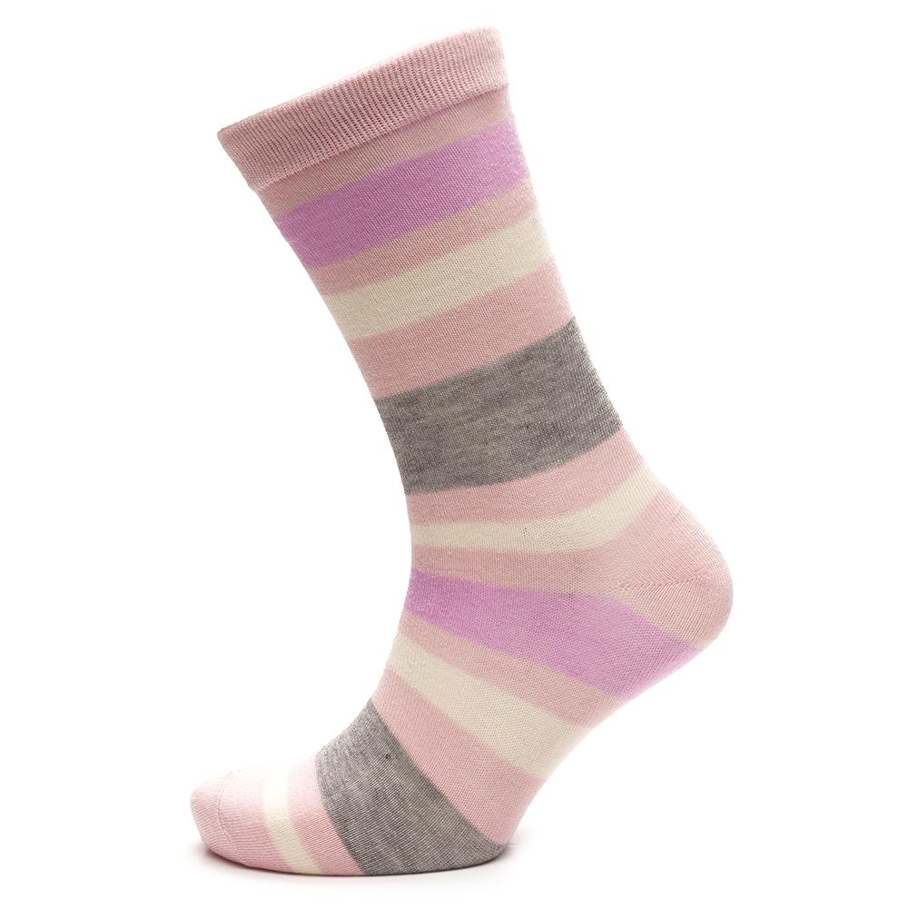 Ladies 3 Pack Black Heel & Toe Pattern Stripe Spot Novelty Drinks Cakes Design