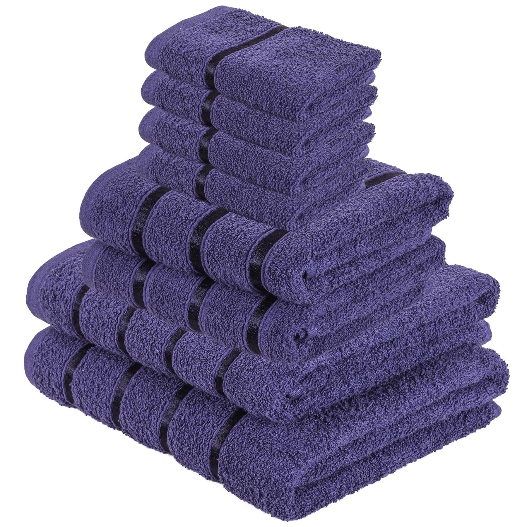 A2Z Luxurious 8 Piece Towel Bale Set  Bath Towels Soft and Absorbent Hand Towel