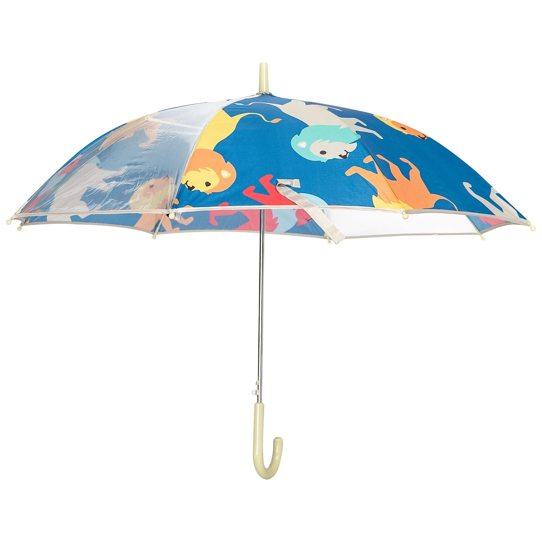 A2Z 4 Kids Stick Umbrella Lions Walking Umbrellas Water Proof Brolly 96cm Canopy