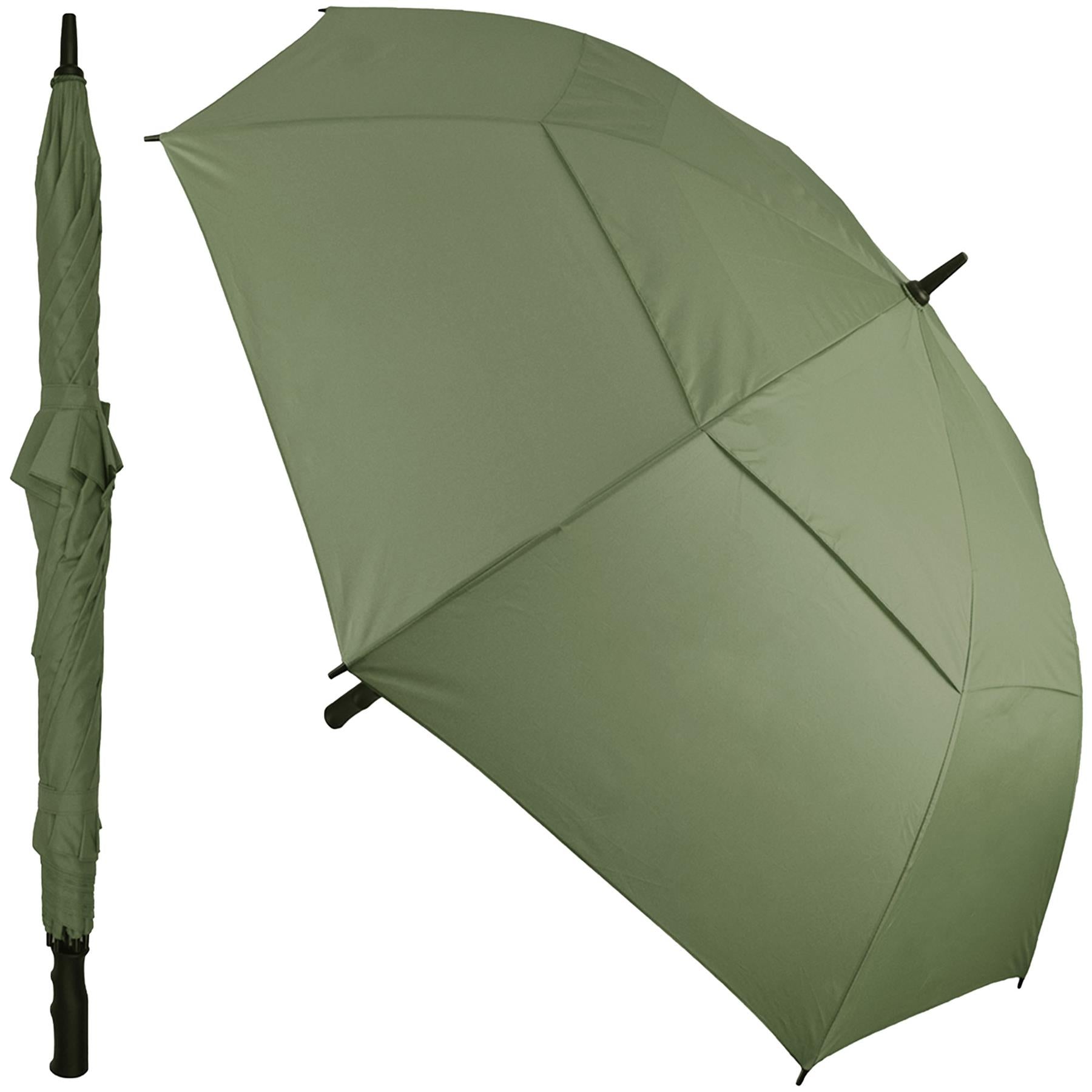 A2Z Golf Umbrella Super Deluxe Auto Open Wind Rain Resitant Double Vented Canopy