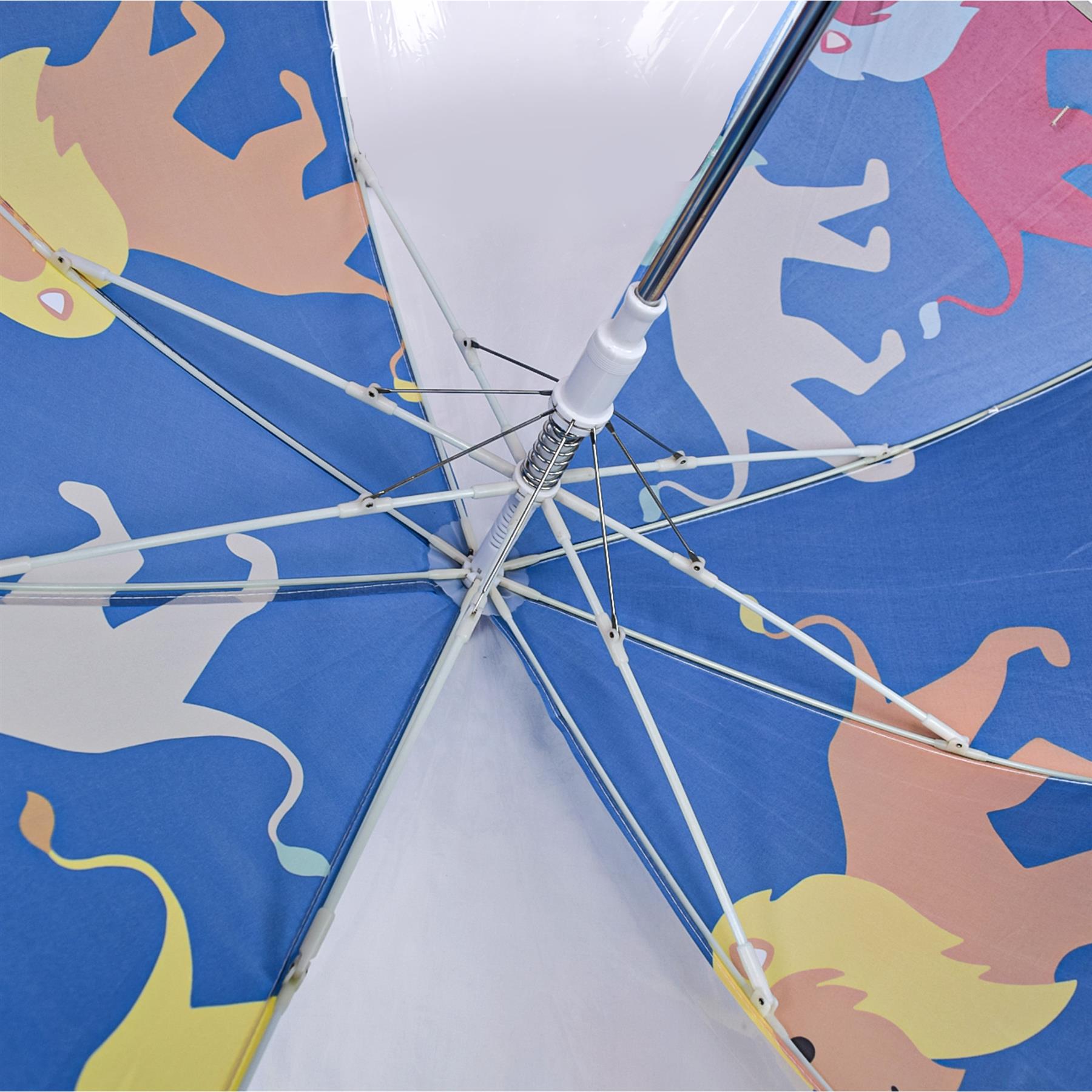 A2Z 4 Kids Stick Umbrella Lions Walking Umbrellas Water Proof Brolly 96cm Canopy