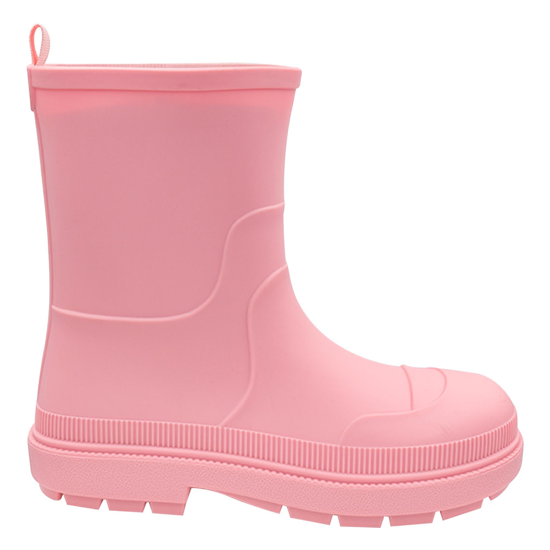 Kids Girls Wellington Wellies Non-Slip Waterproof Lightweight Rain Boots