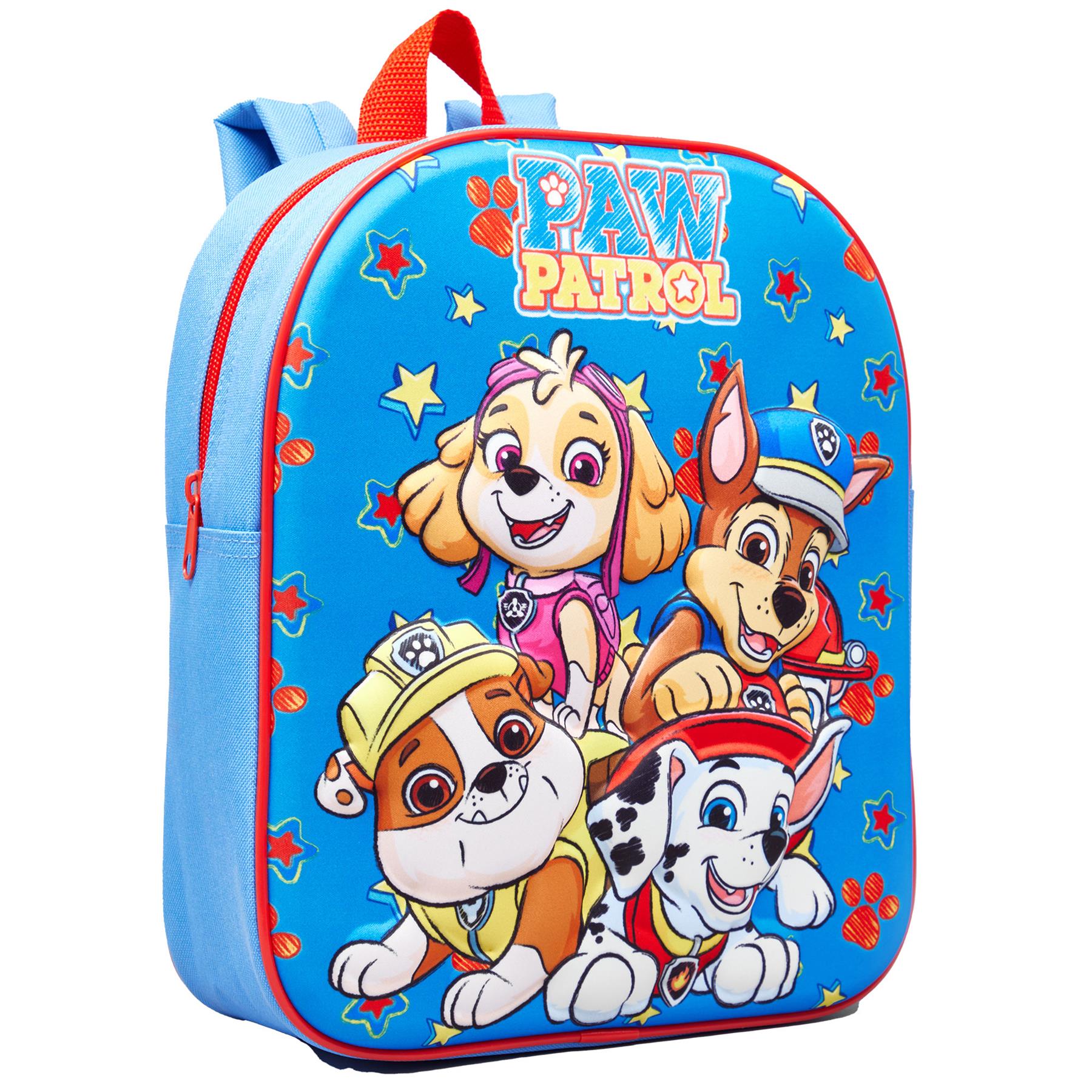 Kids Officially Licensed Paw Patrol Sketch Eva Character School Travel Backpack