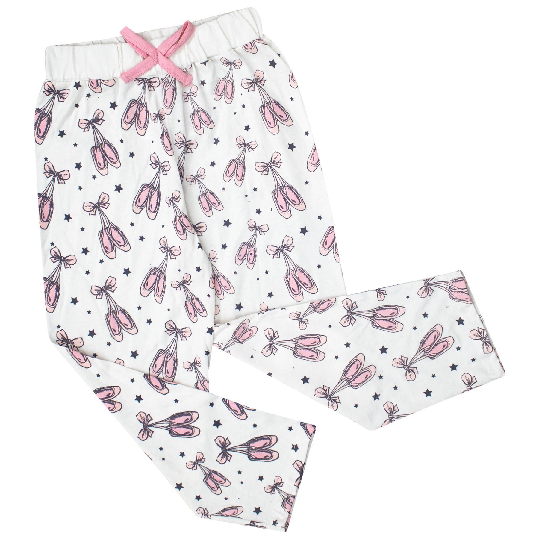 Kids Girls Good Night Print Pyjamas Set