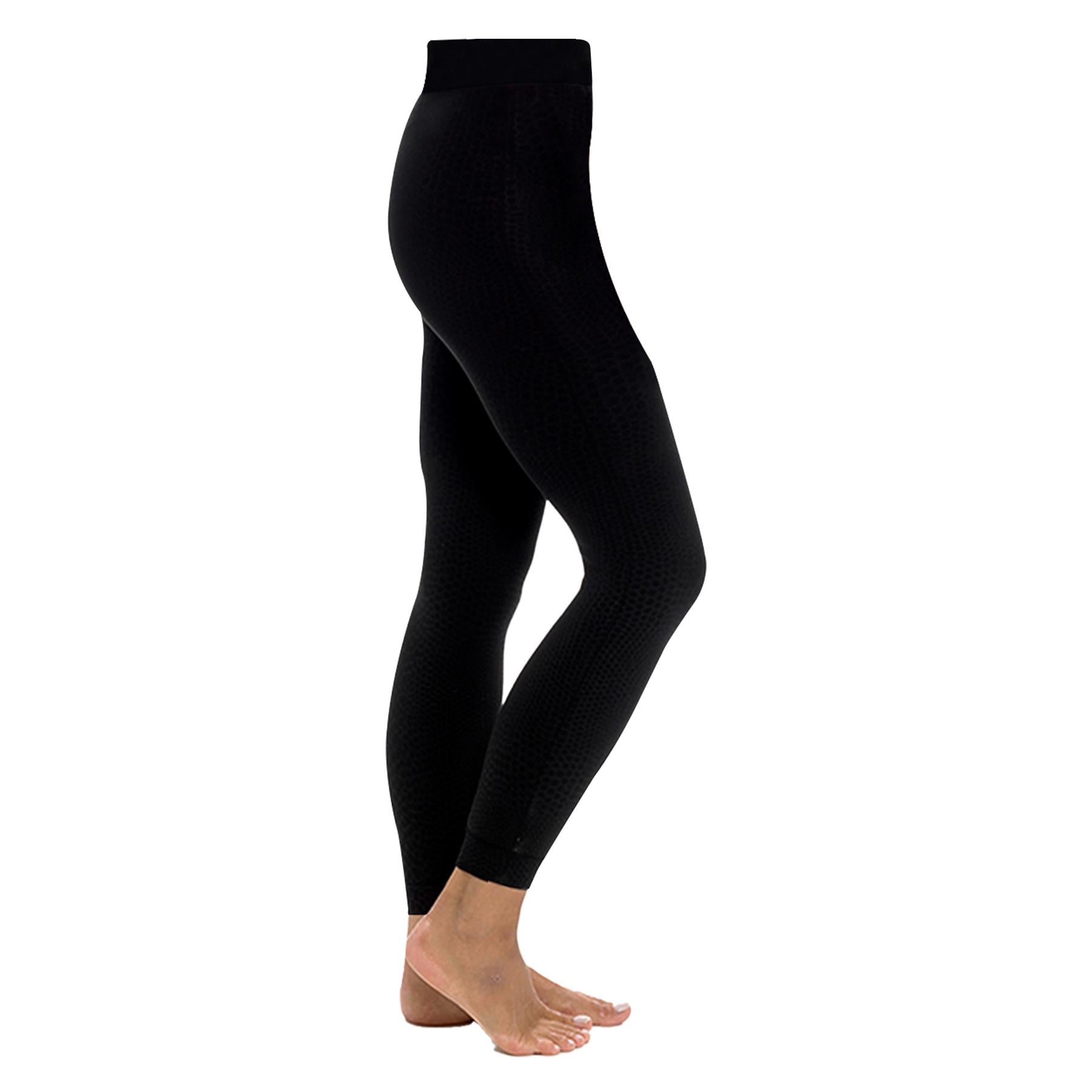 Ladies Velvet Plush Thermal Legging Soft Stretchy Everyday High Waist Leggings