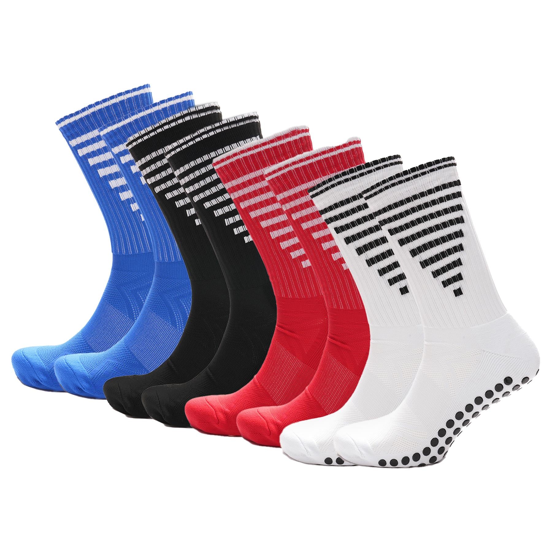 A2Z 3 Pack Girls Boys Football Grip Sock Breathable Anti Slip Terry Sports Socks