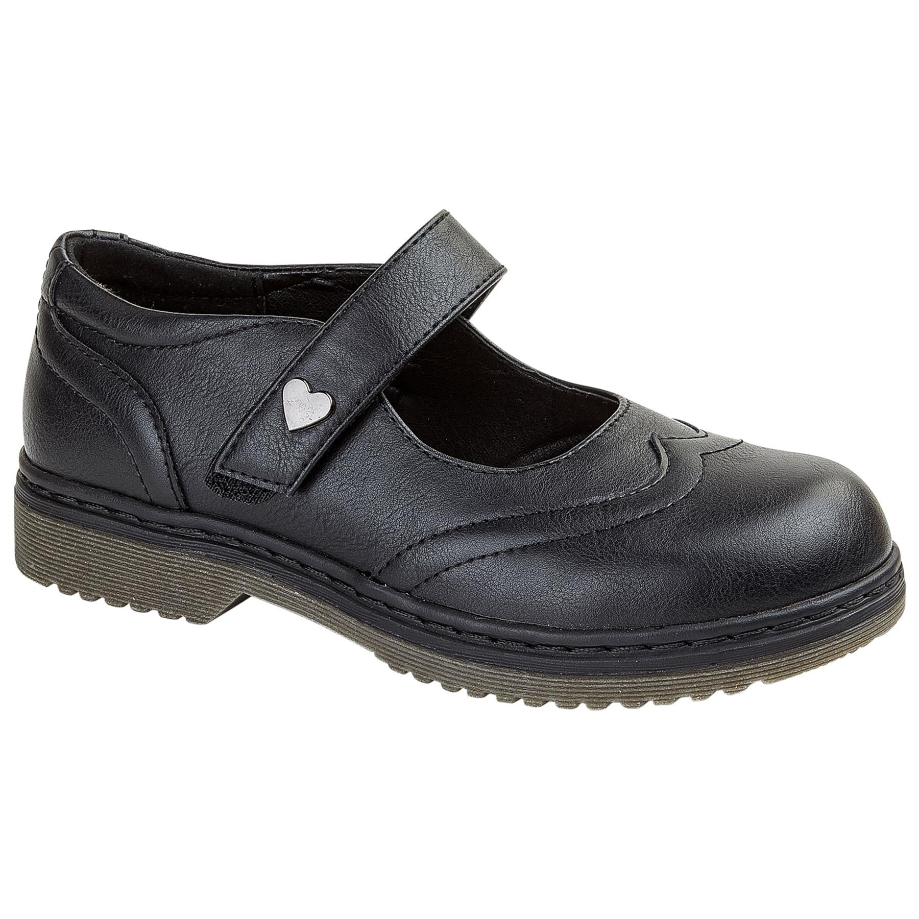 A2Z 4 Kids Girls Mary Jane School Shoes PU Leather Ballet Flat Low Heel Loafers