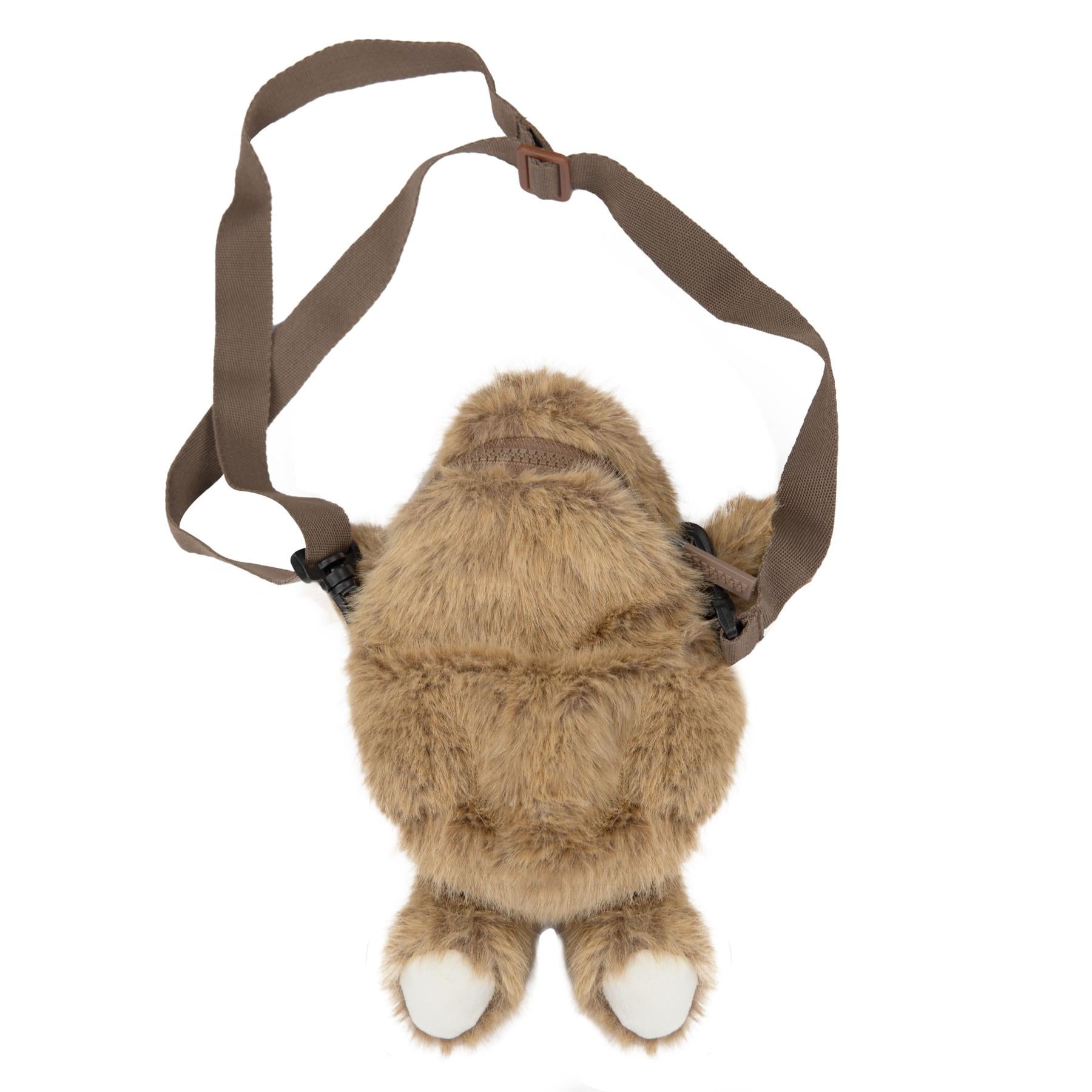 Girls Teens Ladies Crossbody Bag Cell Phone Purse 3D Animal Sloth Shoulder Bag