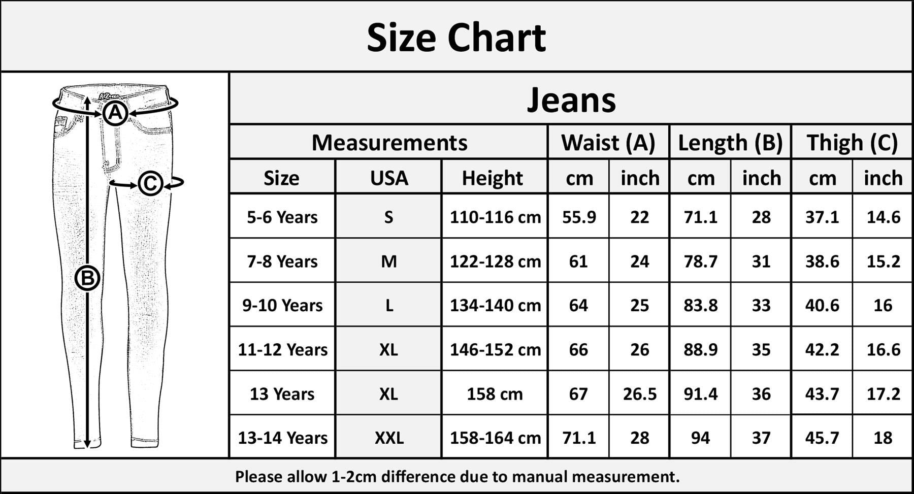 Kids Girls Stretchy Jeans Denim Ripped Faded Fashion Skinny Pants Jeggings 5-14