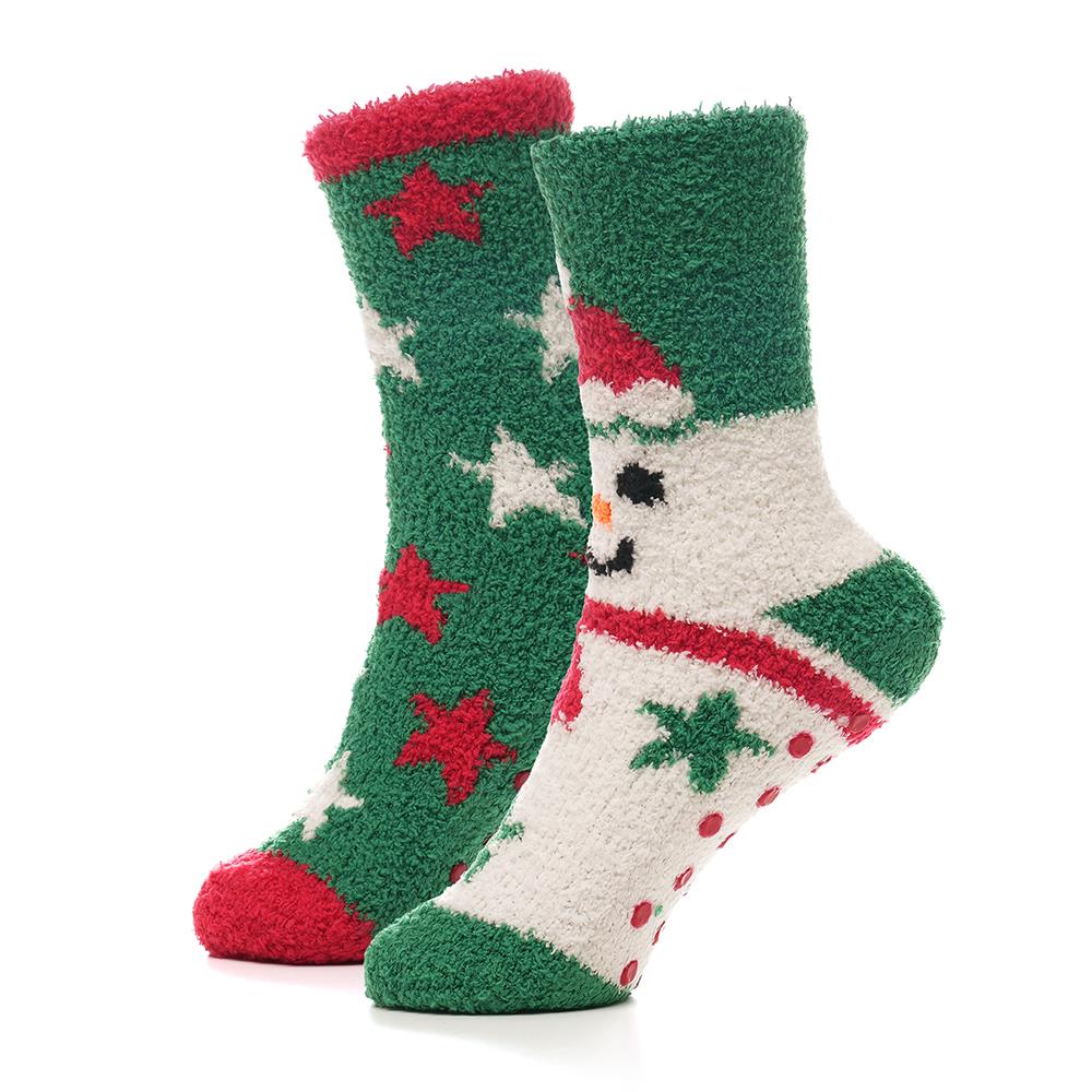 A2Z 4 Kids Girls Boys Socks 4 Pack Novelty Xmas Stylish Winter Warm Cozy Socks