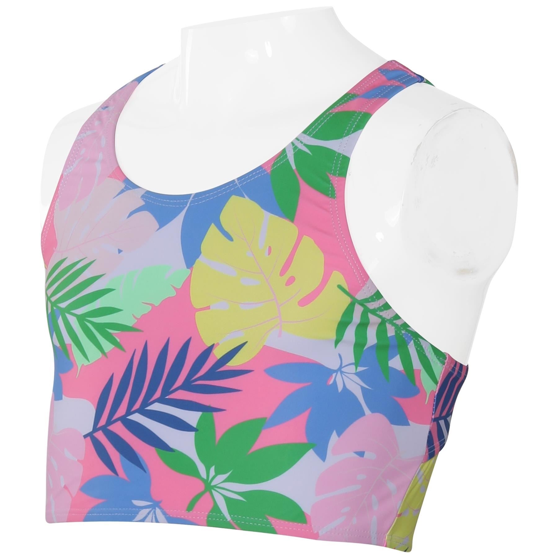 A2Z 4 Kids Girls Two-Piece Swimming Suit Tropical Leaf Swimwear Summer Outfit