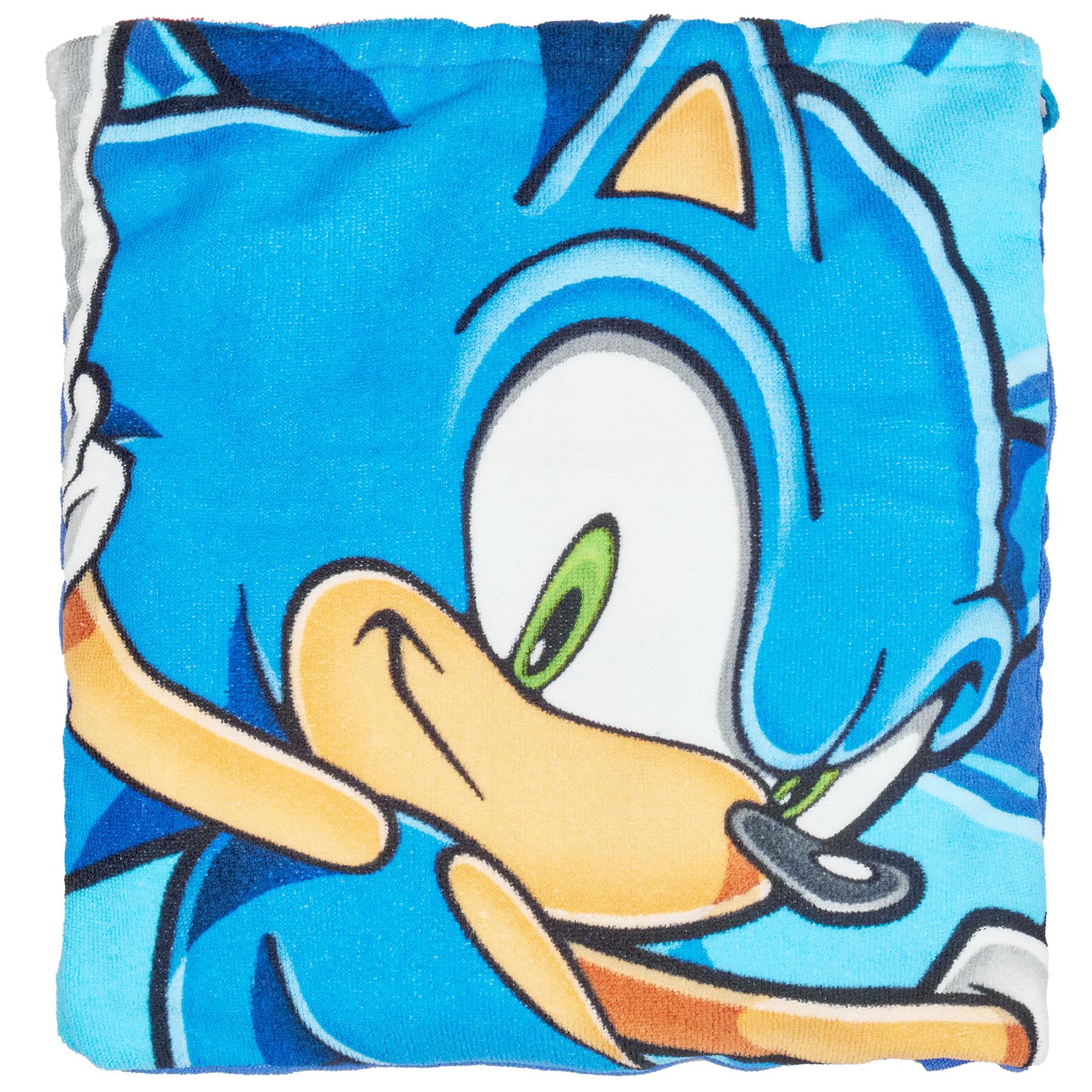 Kids Officially Licensed Sonic The Hedgehog Character Trainer Drawstring Gym Bag