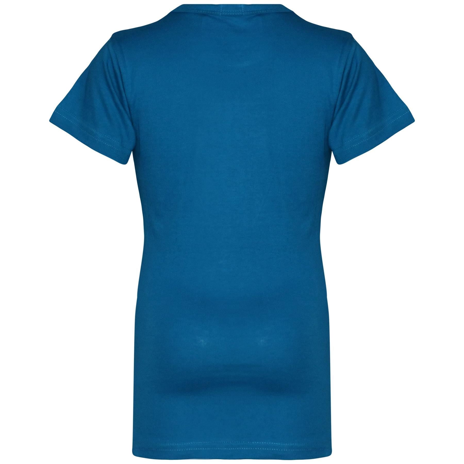 Girls 100% Cotton Plain School T Shirt