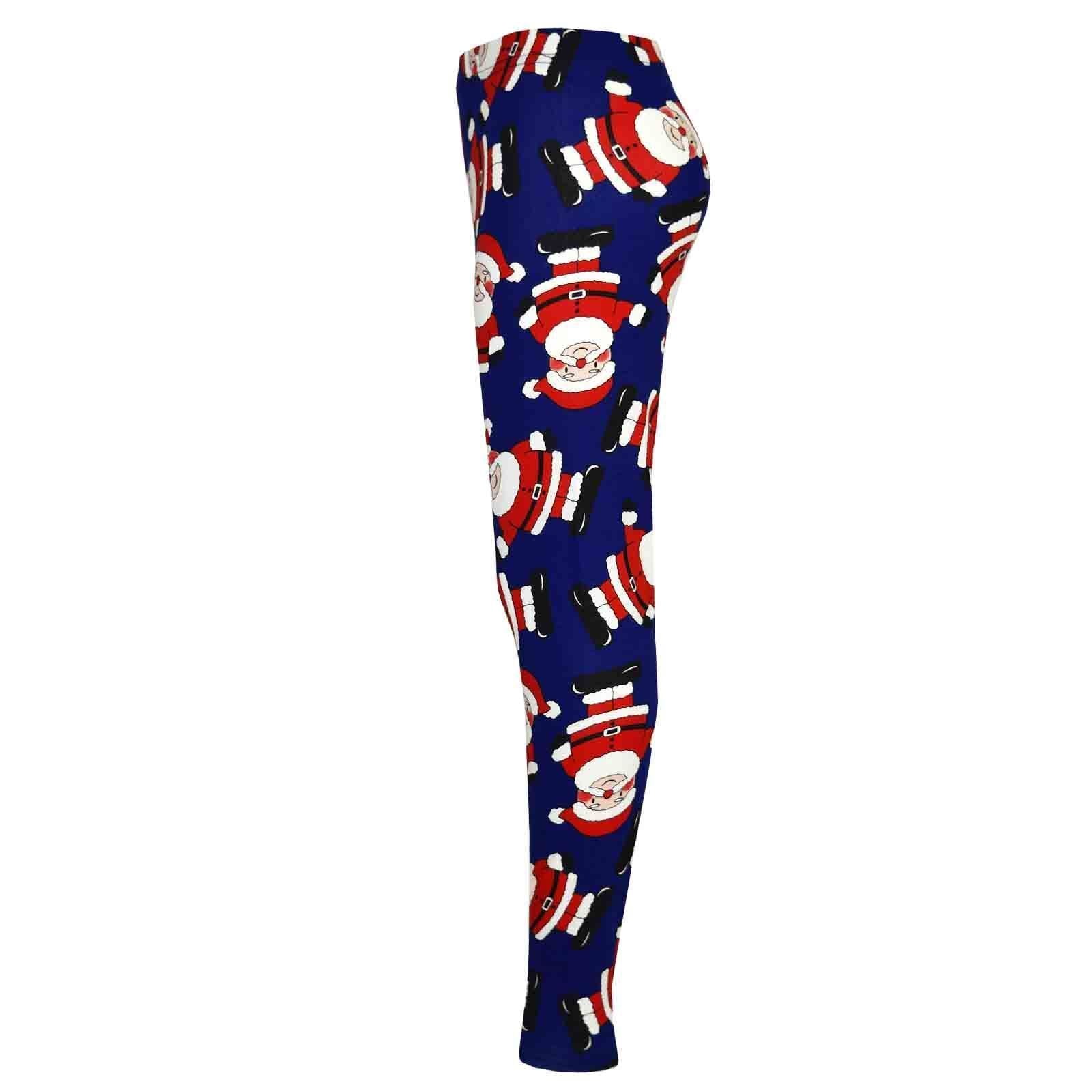 A2Z 4 Kids Girls Christmas Leggings Multi Xmas Fashion Legging