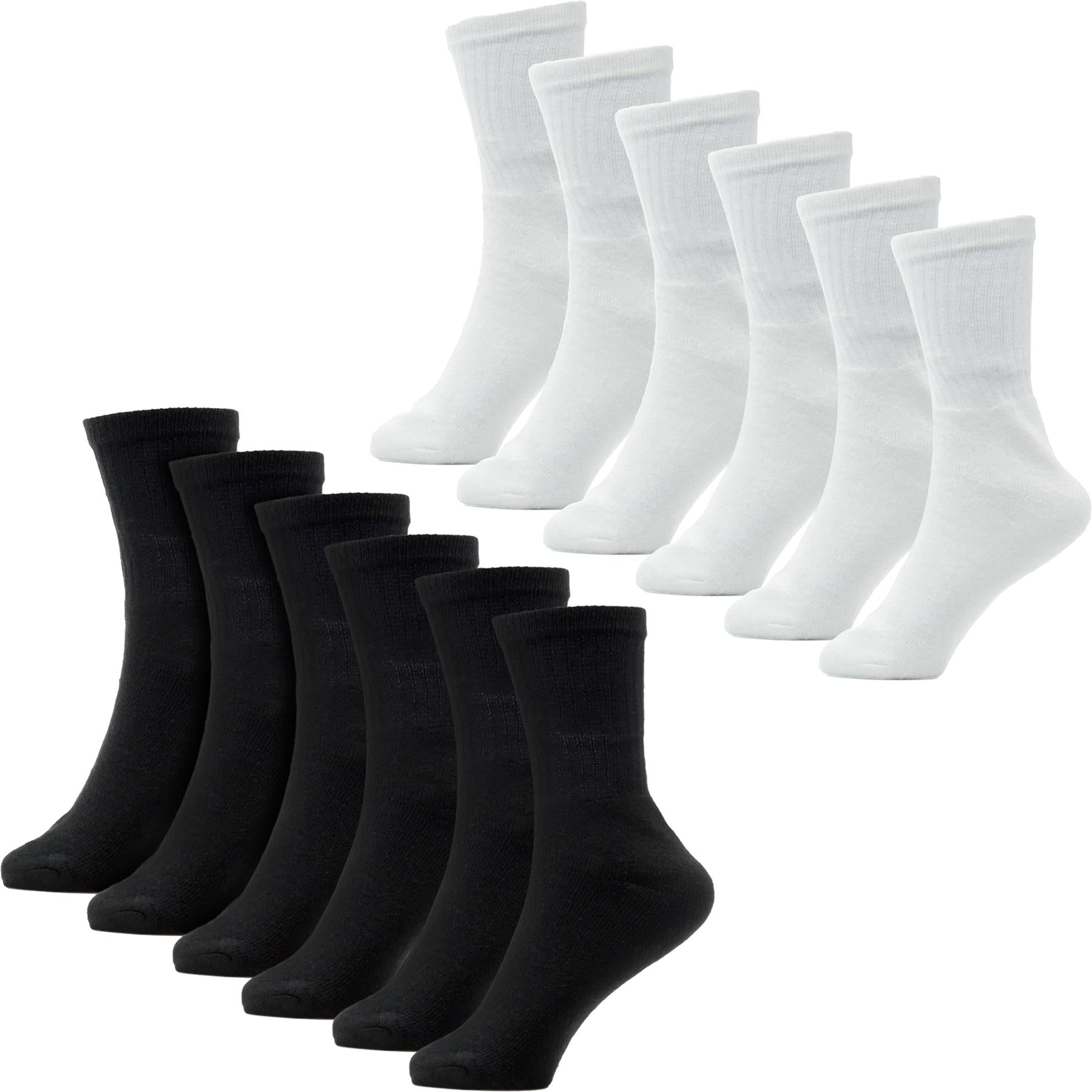 A2Z 4 Kids Boys Sports Socks 6 Pack Durable Soft Comfortable Crew Athletic Socks