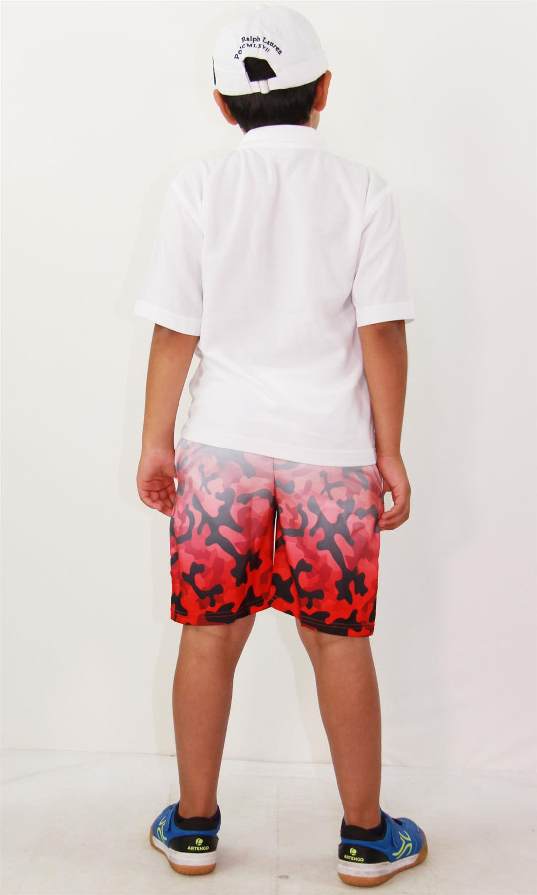 Kids Boys Gradient Colour Shorts Two Tone Fade New Summer Fashion Age 5-13 Years